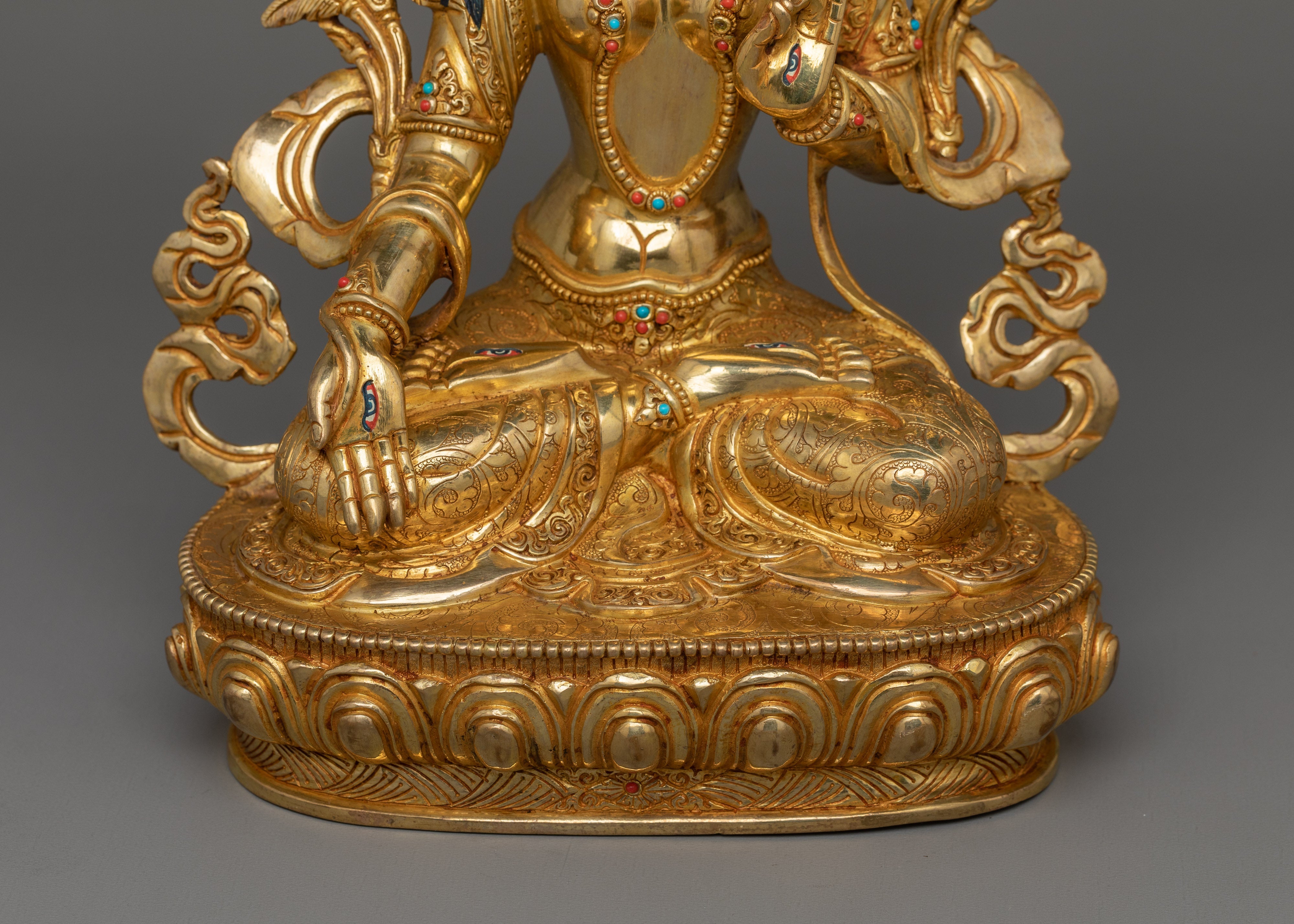 Feel The Power of White Tara Statue | The Goddess of Longevity