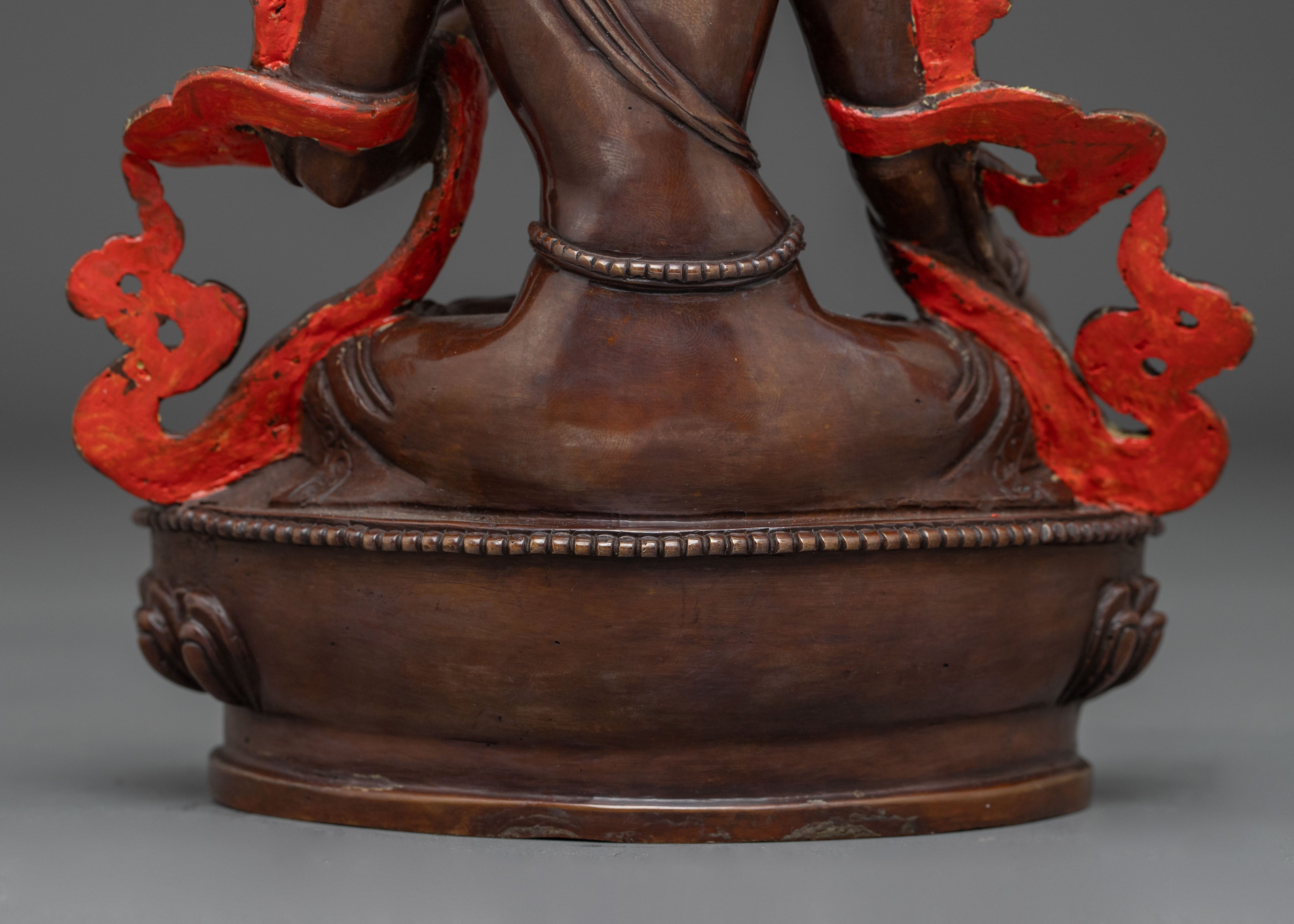 Buddhist White Tara Deity Art for Dharma Decor