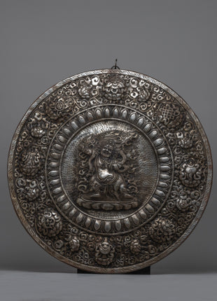 Vajrapani Metal Thangka |