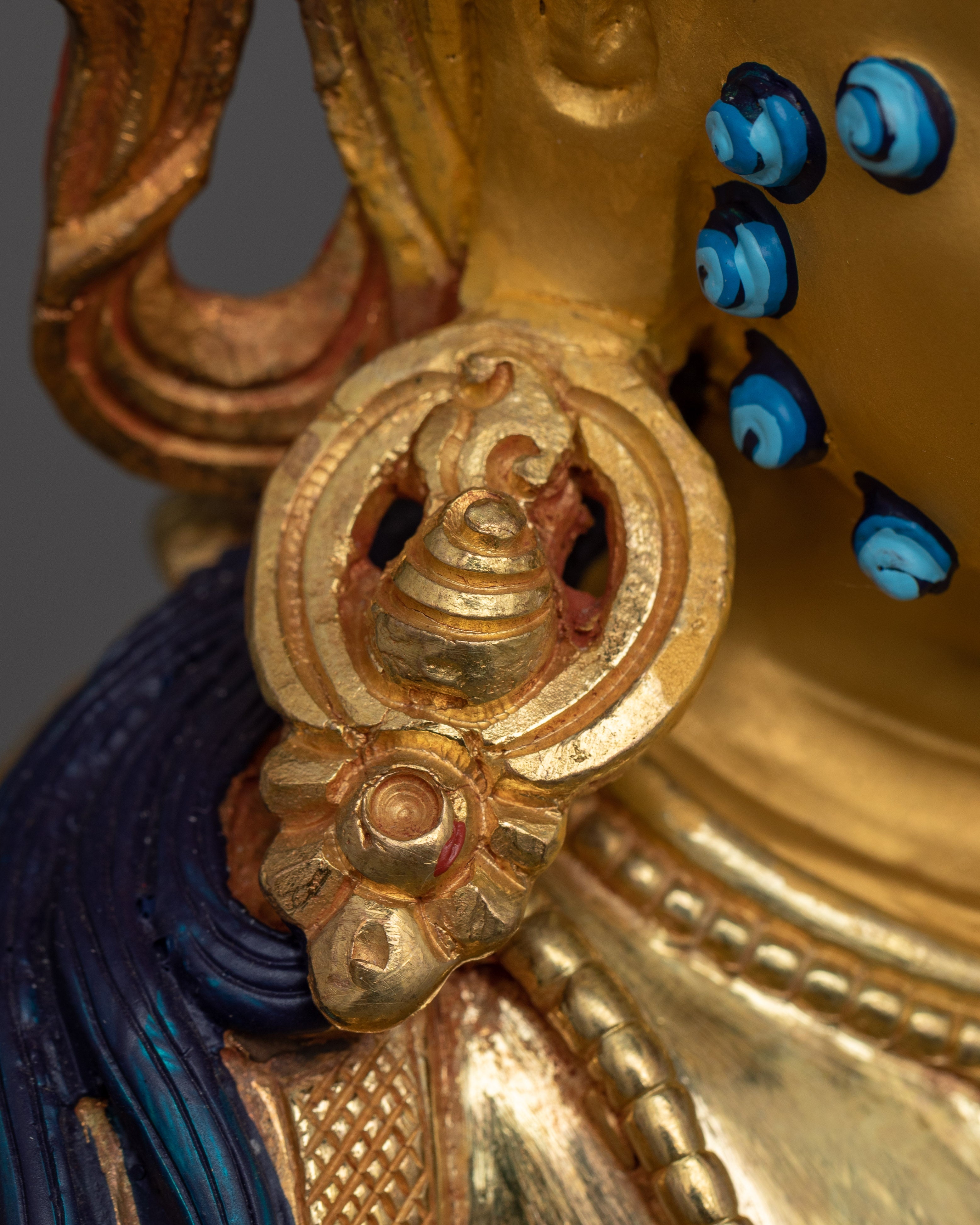Dzambhala Kubera Wealth Deity Statue | Icon for Material and Spiritual Abundance