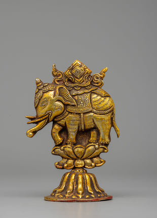 Gold & Silver-Plated King and Queen Set Statues | For Décor and Rituals