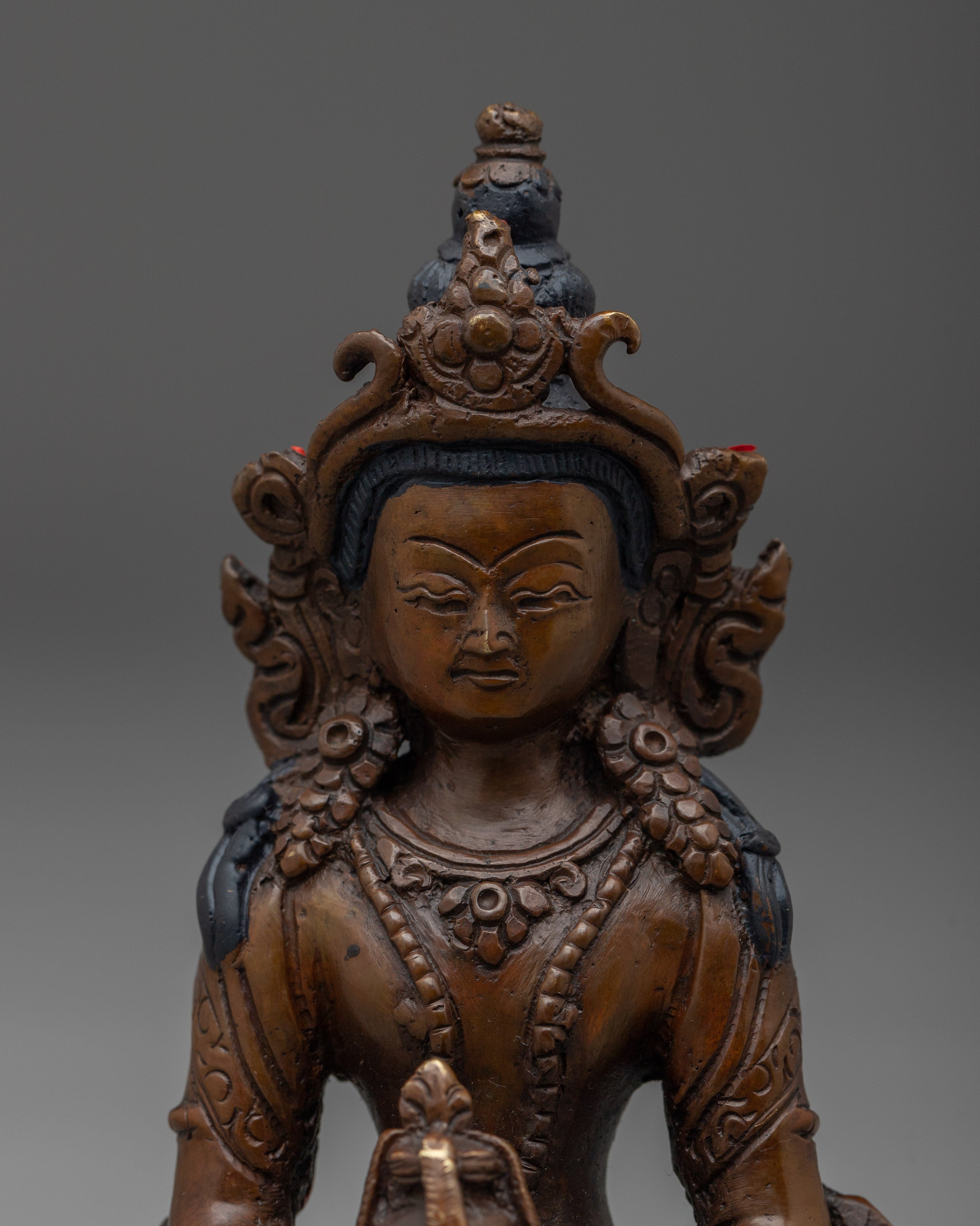 Handcrafted Amitayus Buddha Sculpture | Symbol of Longevity & Compassion