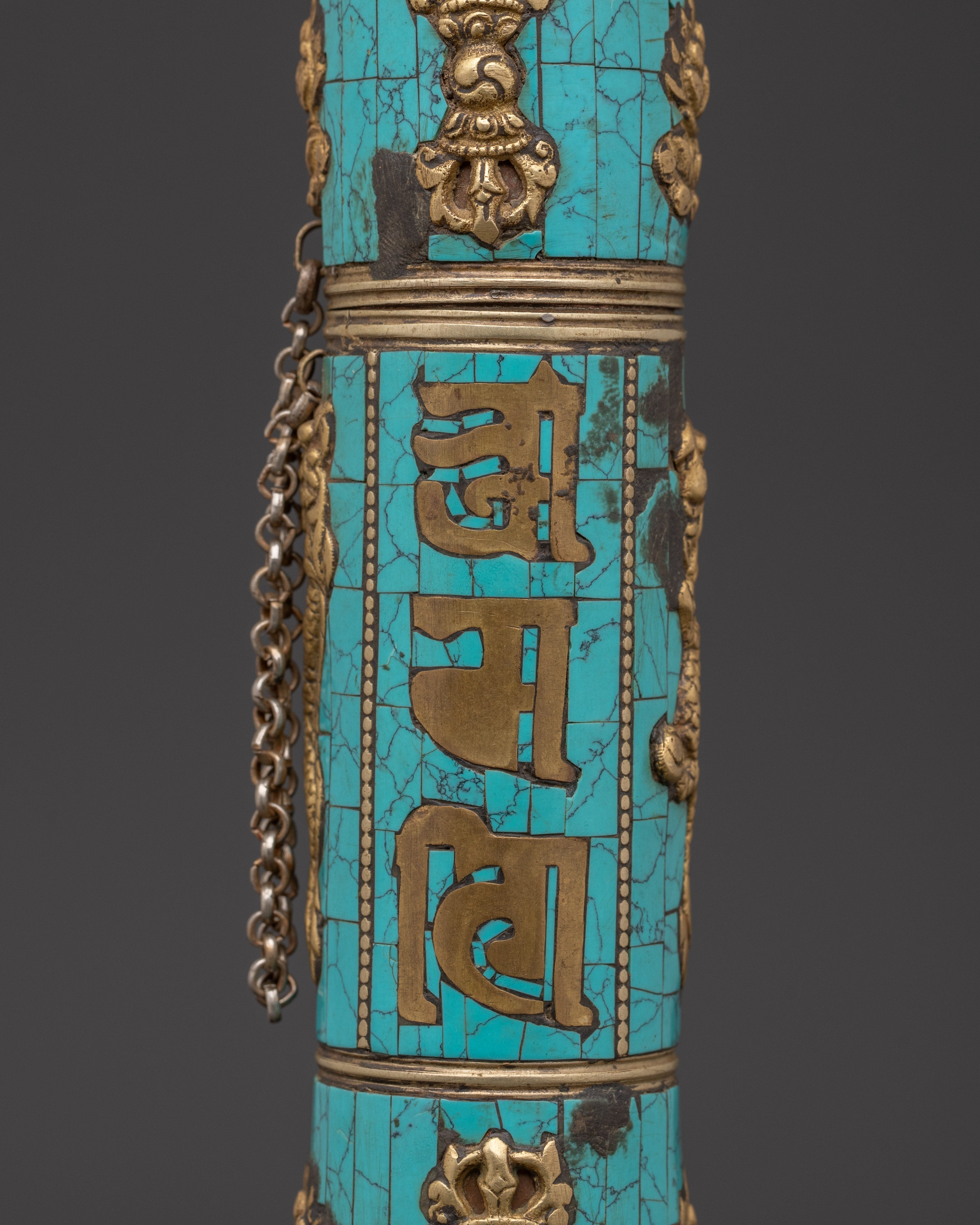 Tibetan Brass Incense Burner | Meditation Space Decor