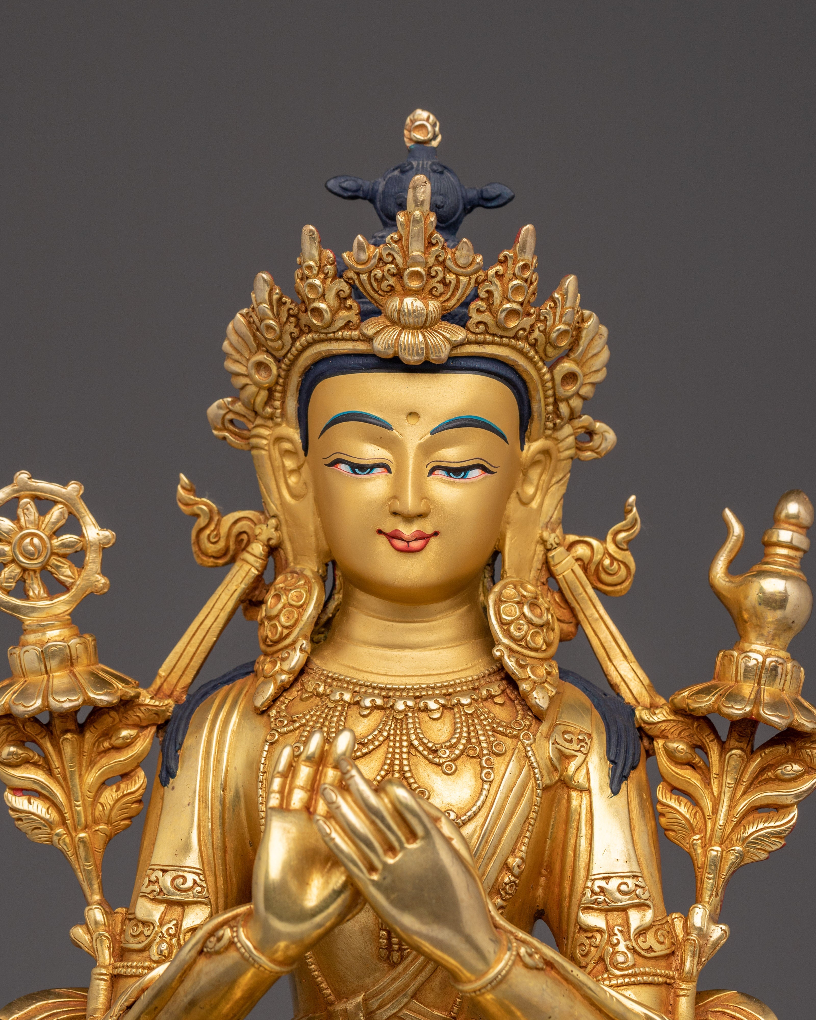 Divine Future Buddha Maitreya | Buddhist Spiritual Icon