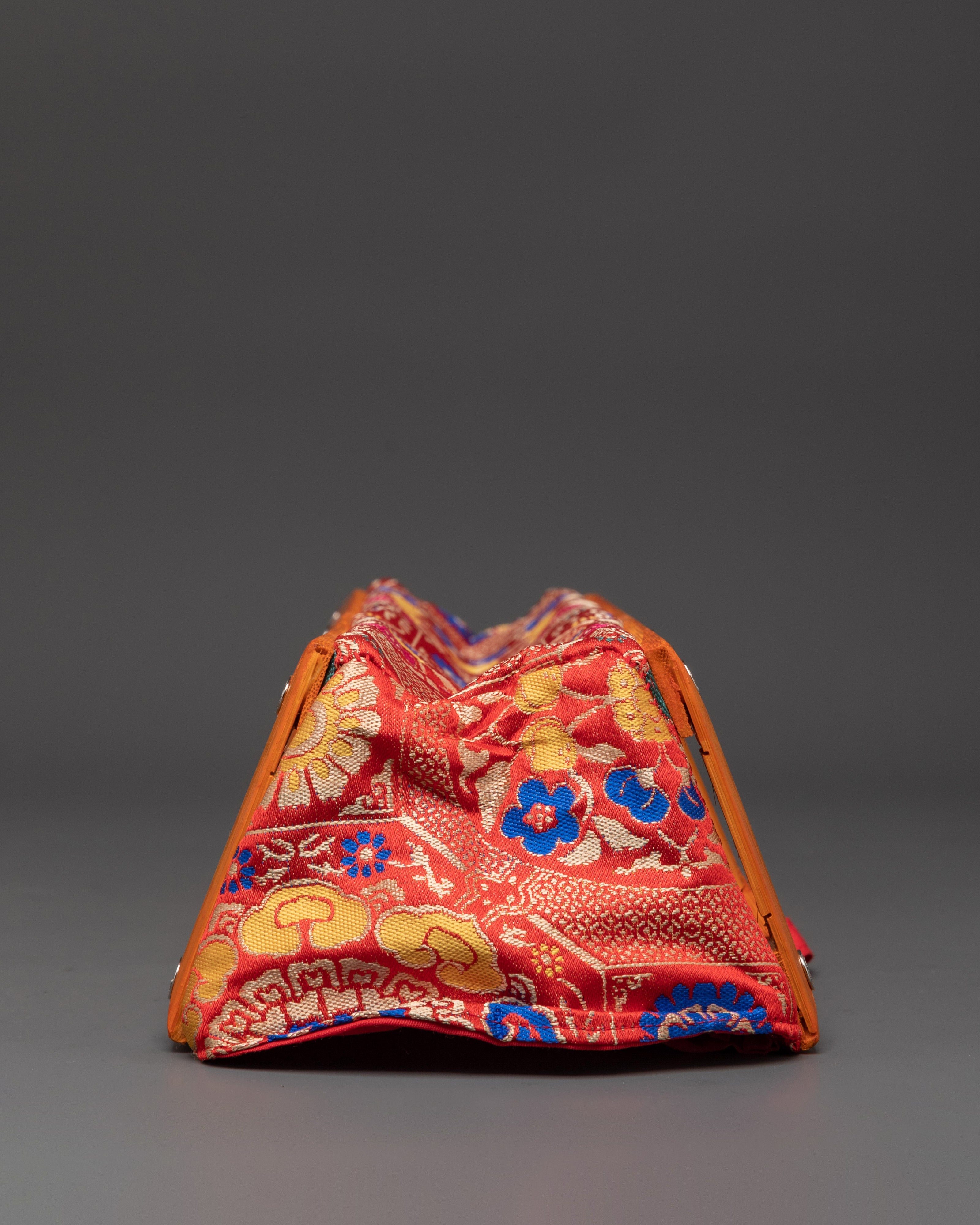 Handmade Dharma Text Cover | Traditional Tibetan Buddhist Scripture Case