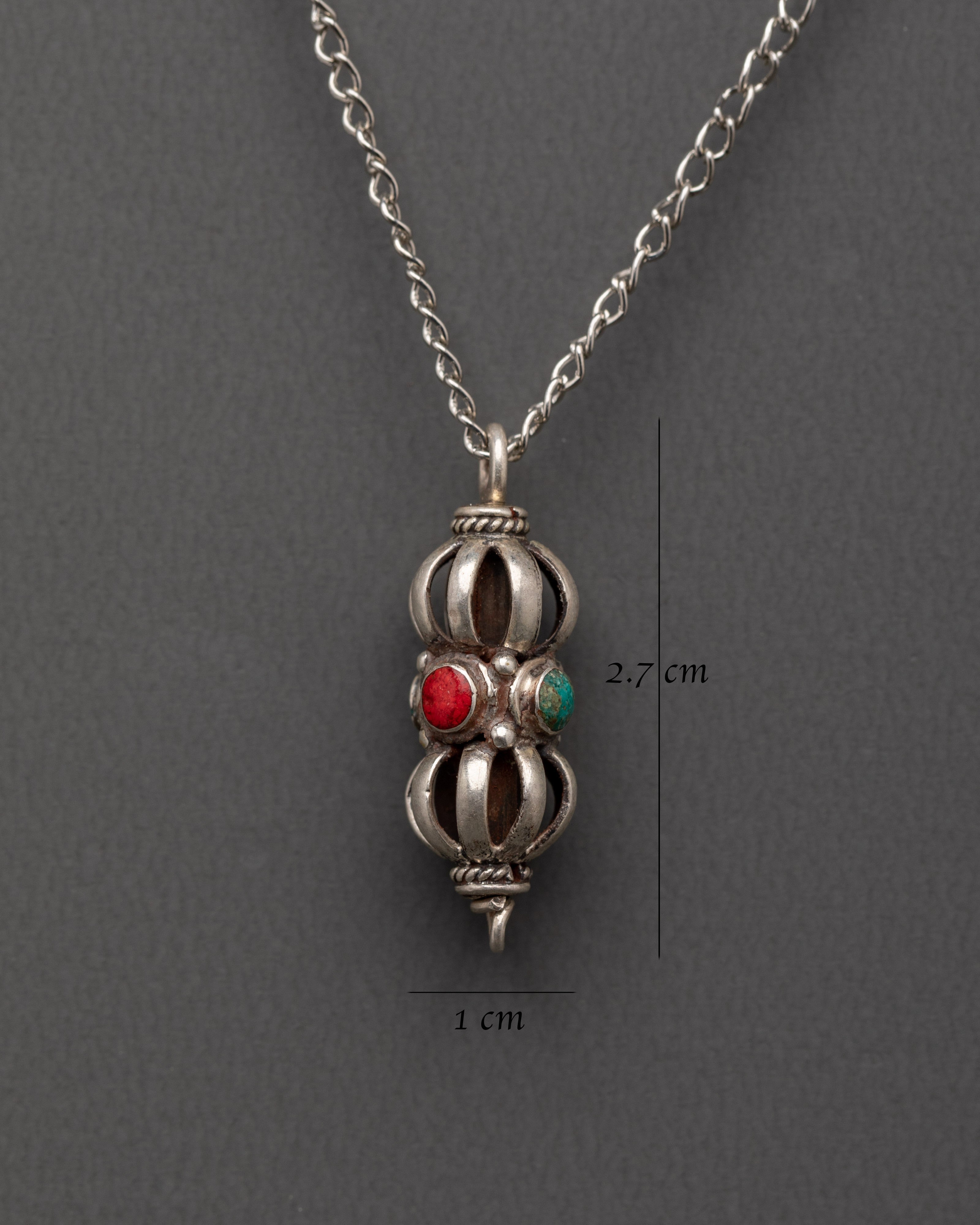 Tibetan Vajra Pendant | Buddhist Symbol of Protection