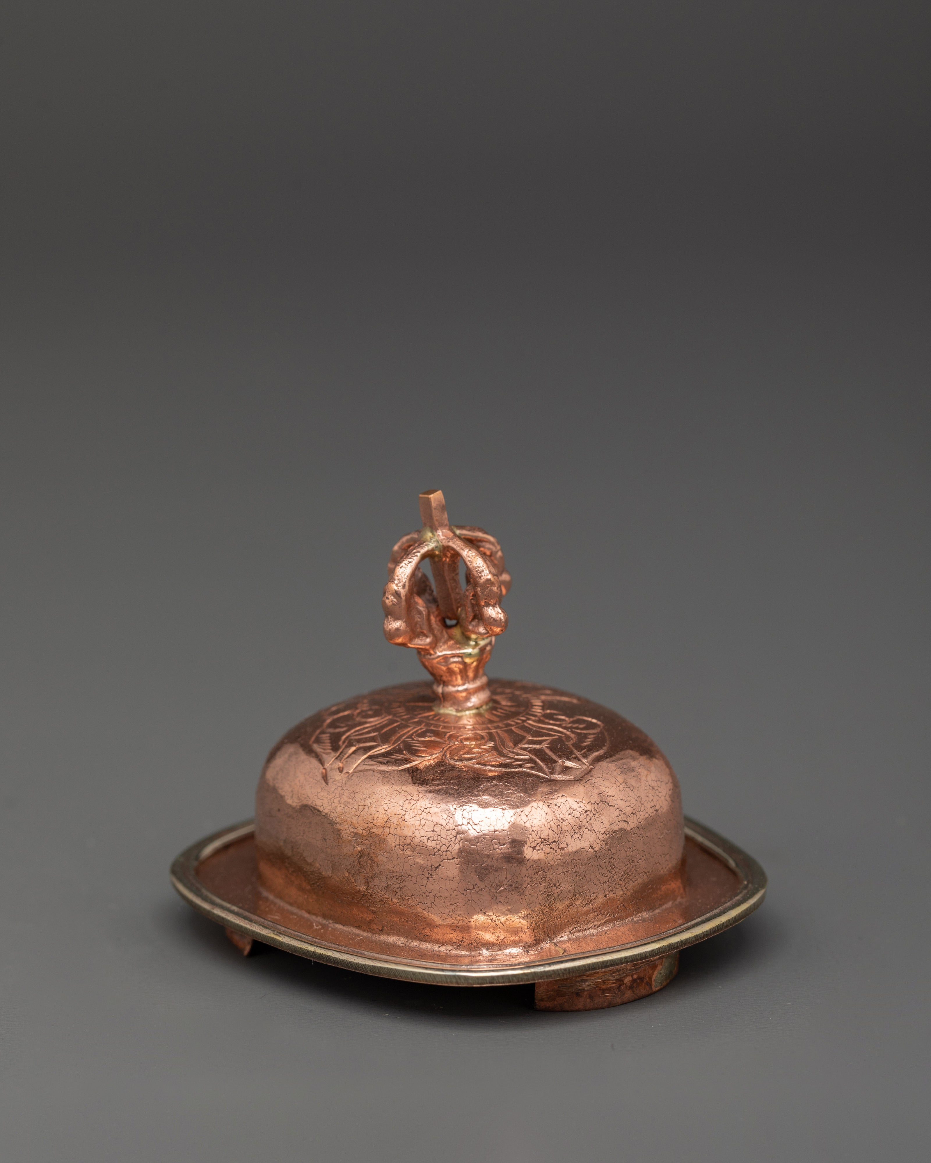 Handcrafted Buddhist Kapala Bowl | Sacred Ritual Offering Cup