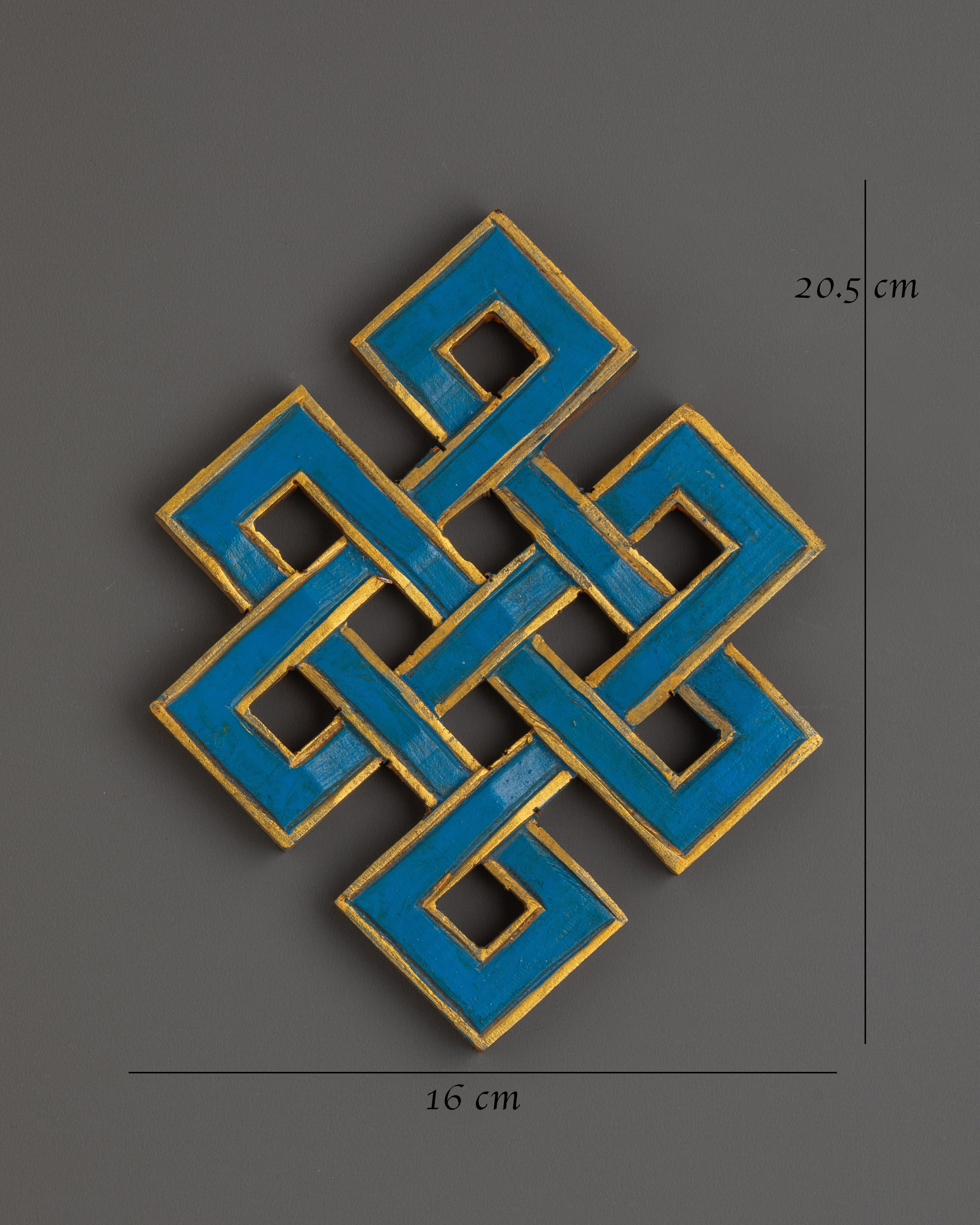 Tibetan Endless Knot |  Wall Art for Unity and Interconnection