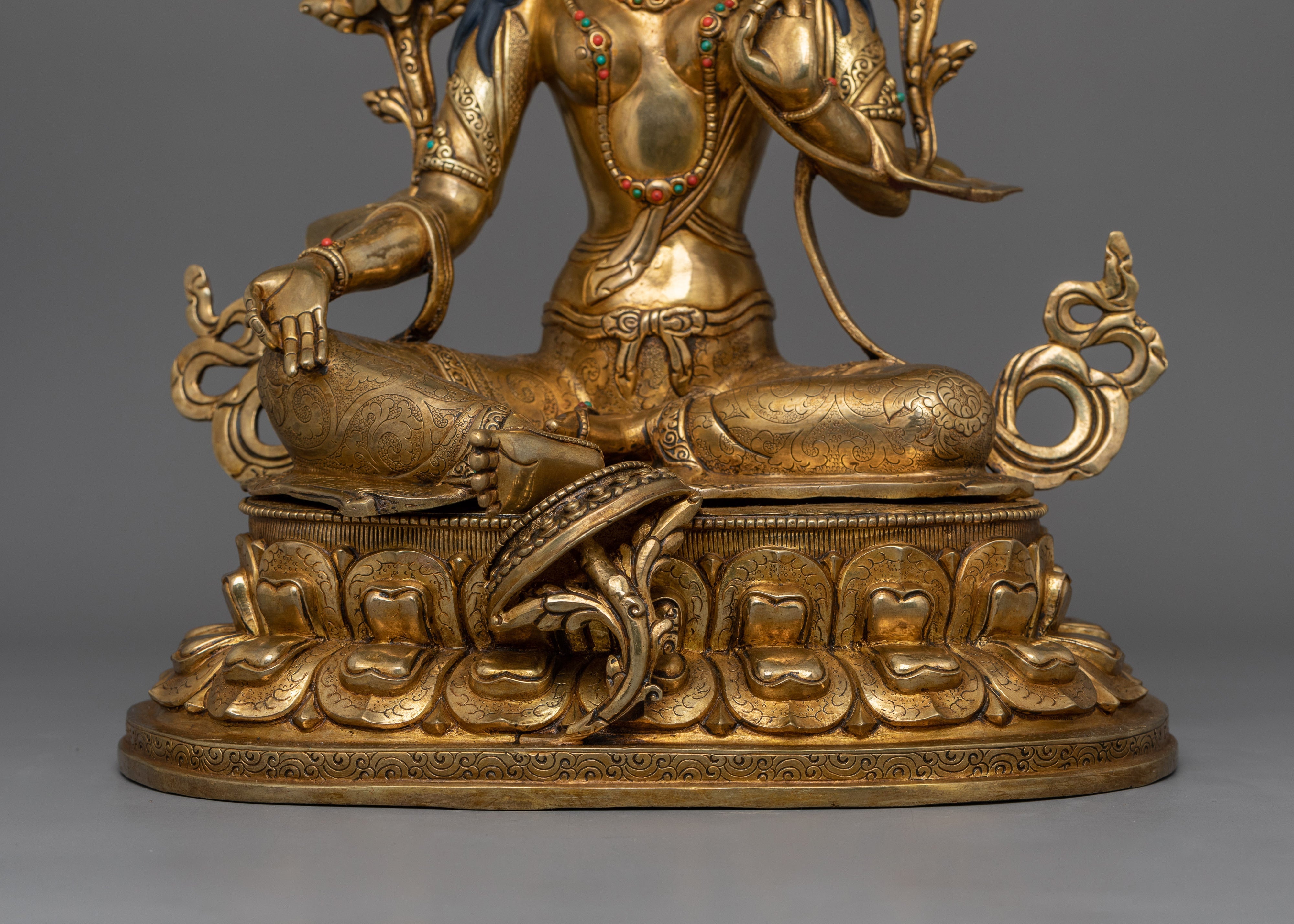 Handcrafted Mother Tara Statue | Female Buddha Buddhist Deity Statue