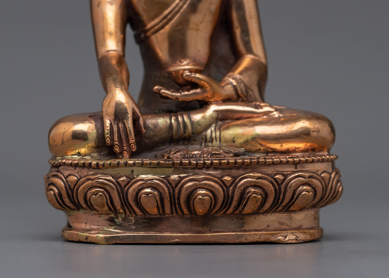 Handcrafted Shakyamuni Buddha Statue | Handcrafted Statue for Spiritual Decor