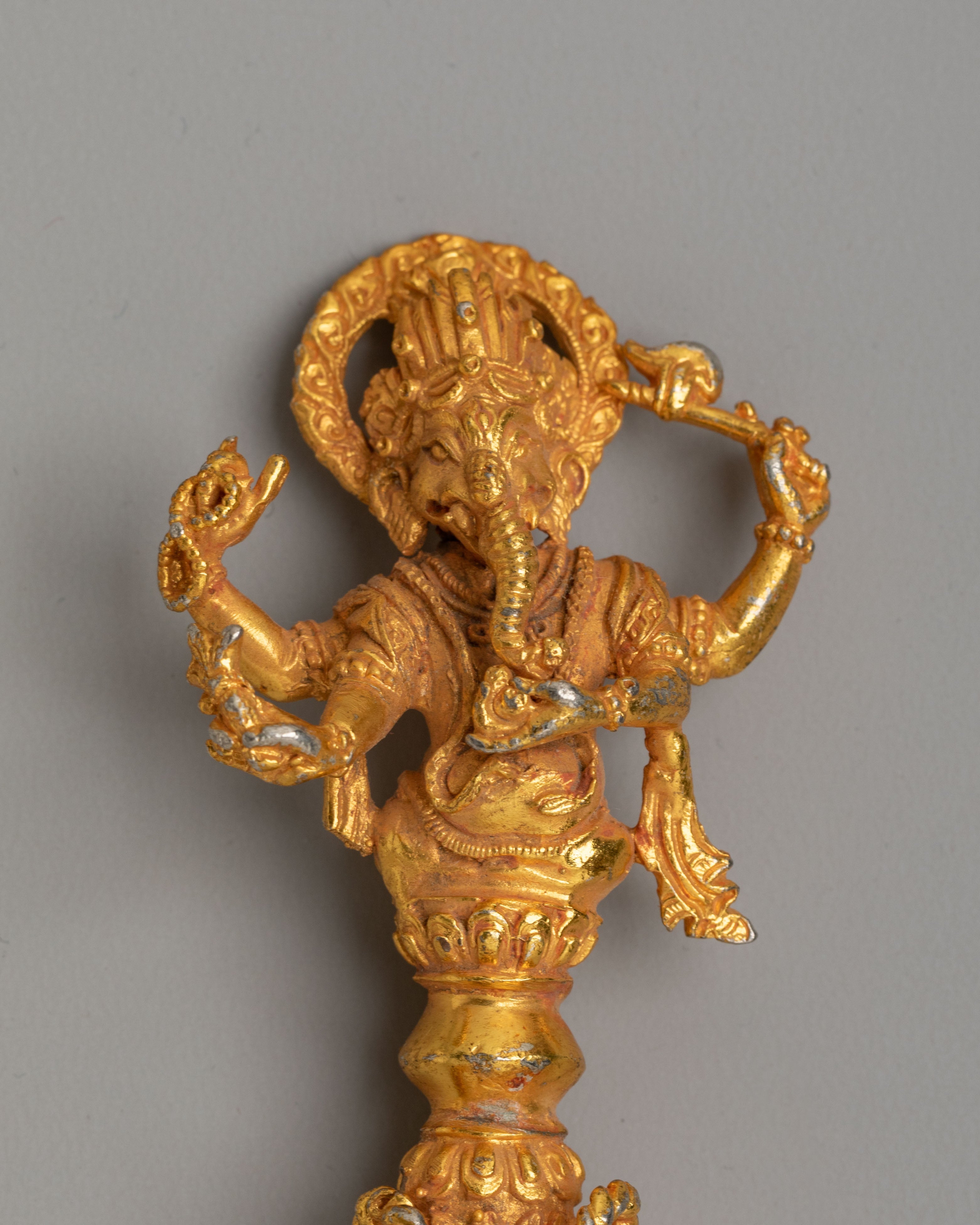 Traditional Ganesha Phurba | Tibetan Ritual Dagger