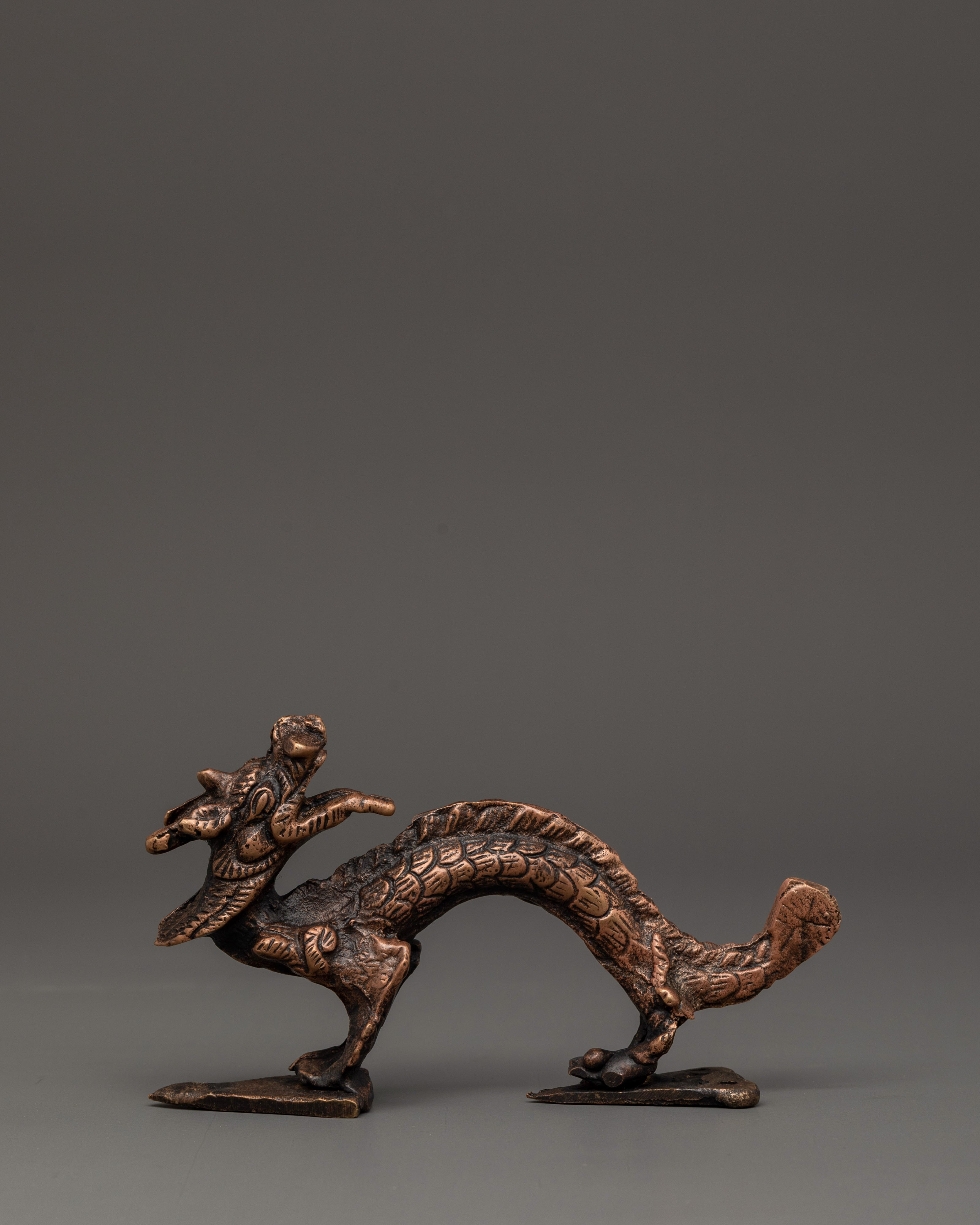 Traditional Himalayan Metal Door Handle | Handcrafted Copper Door Ornament