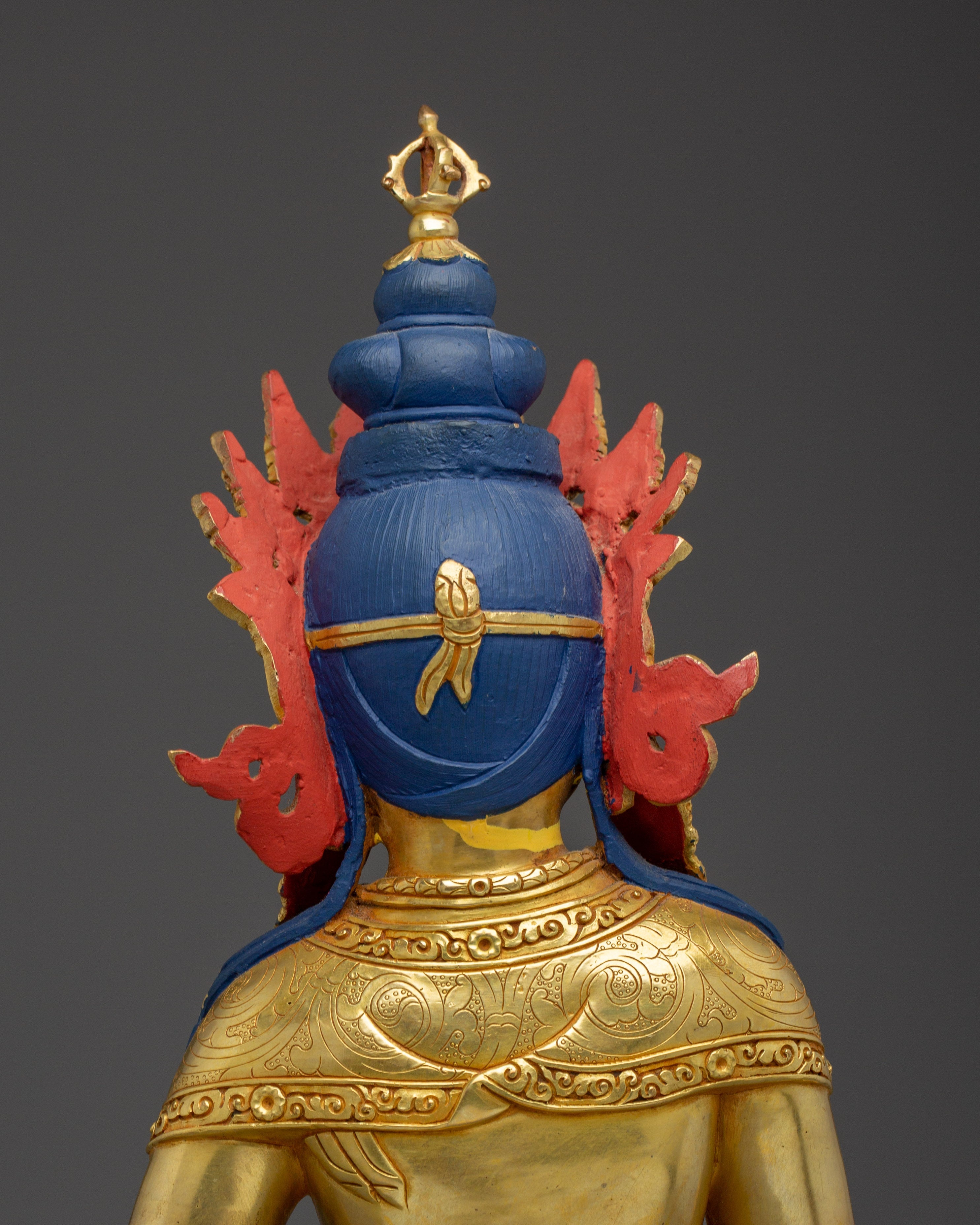 Golden Tantric Purification Deity Vajrasattva | Deity of Transformation