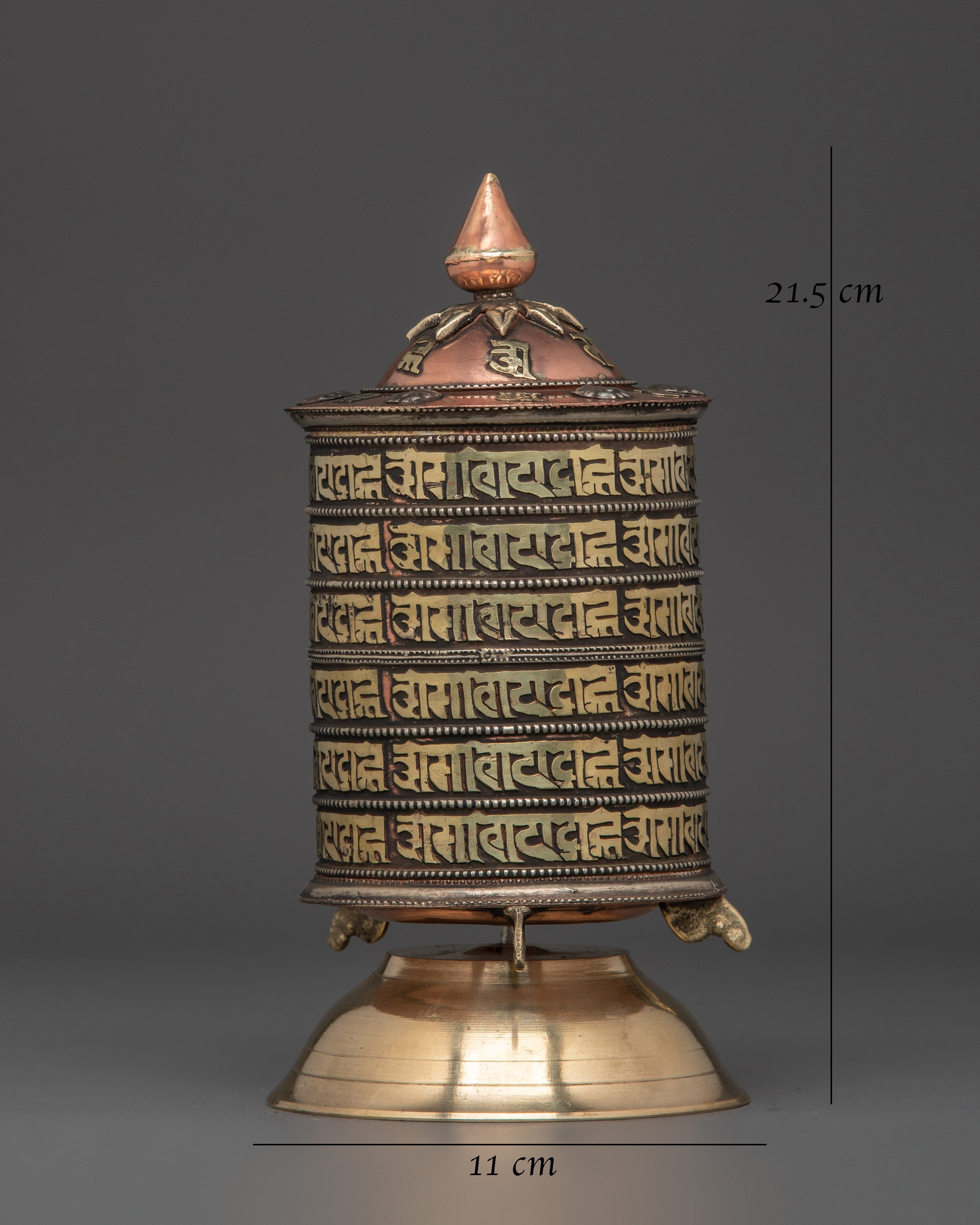 Meditation Ritual Wheel | Prayer Wheel for Spiritual Practices