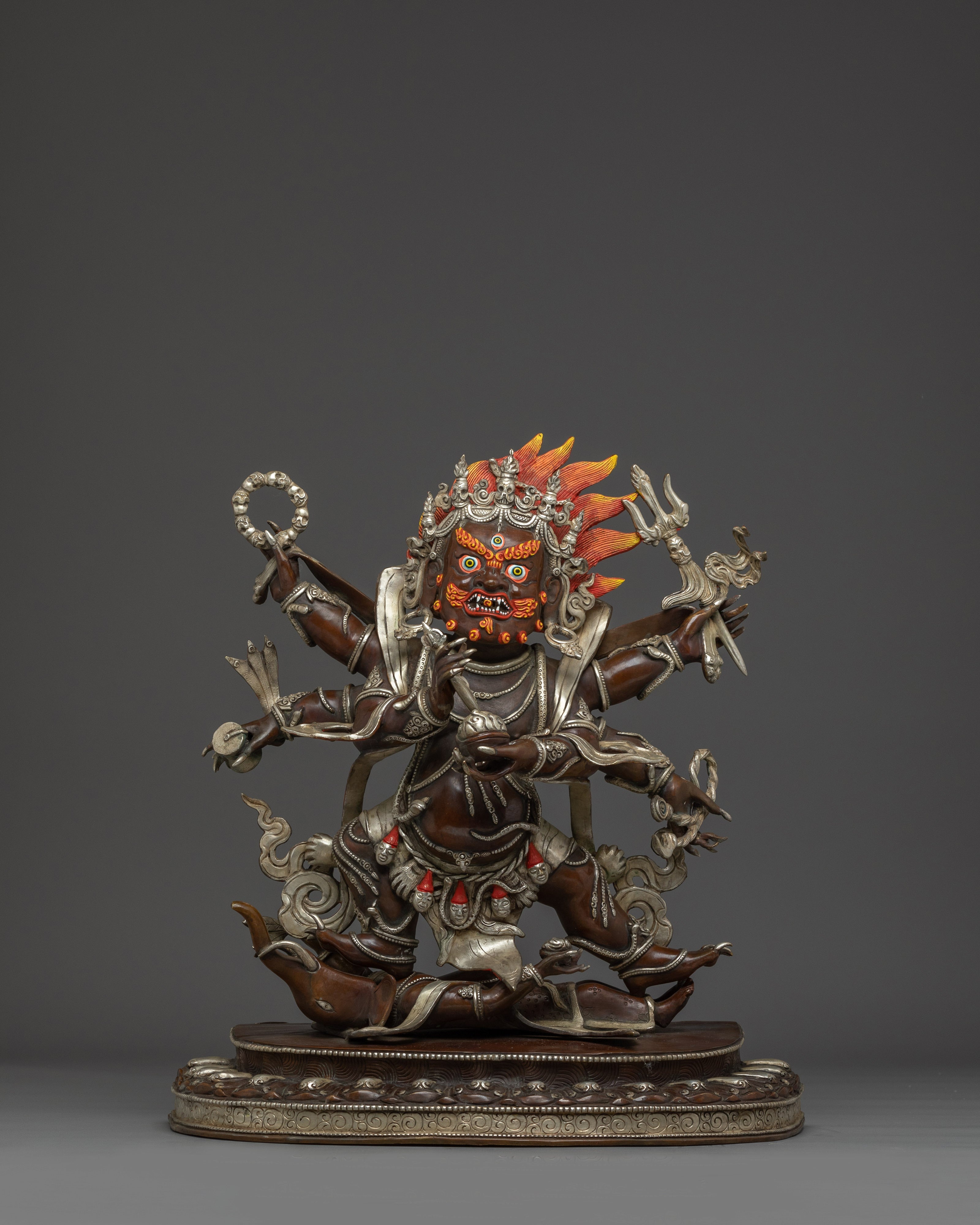 Tibetan Protector Six Armed Mahakala | Guardian of Dharma