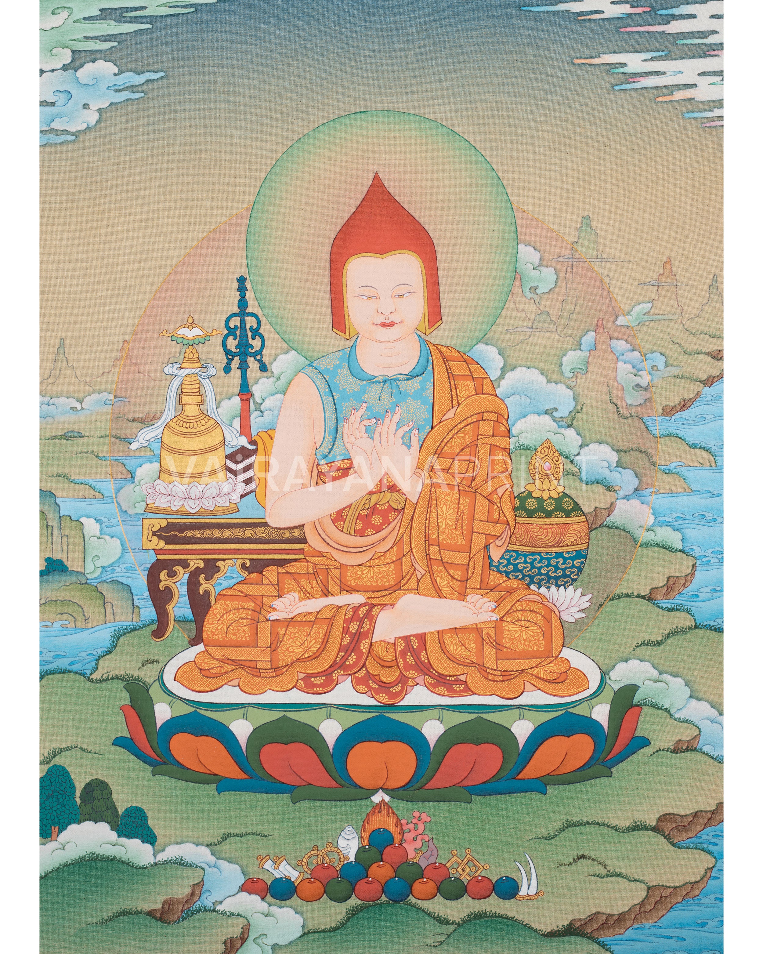 atisha-canvas-print