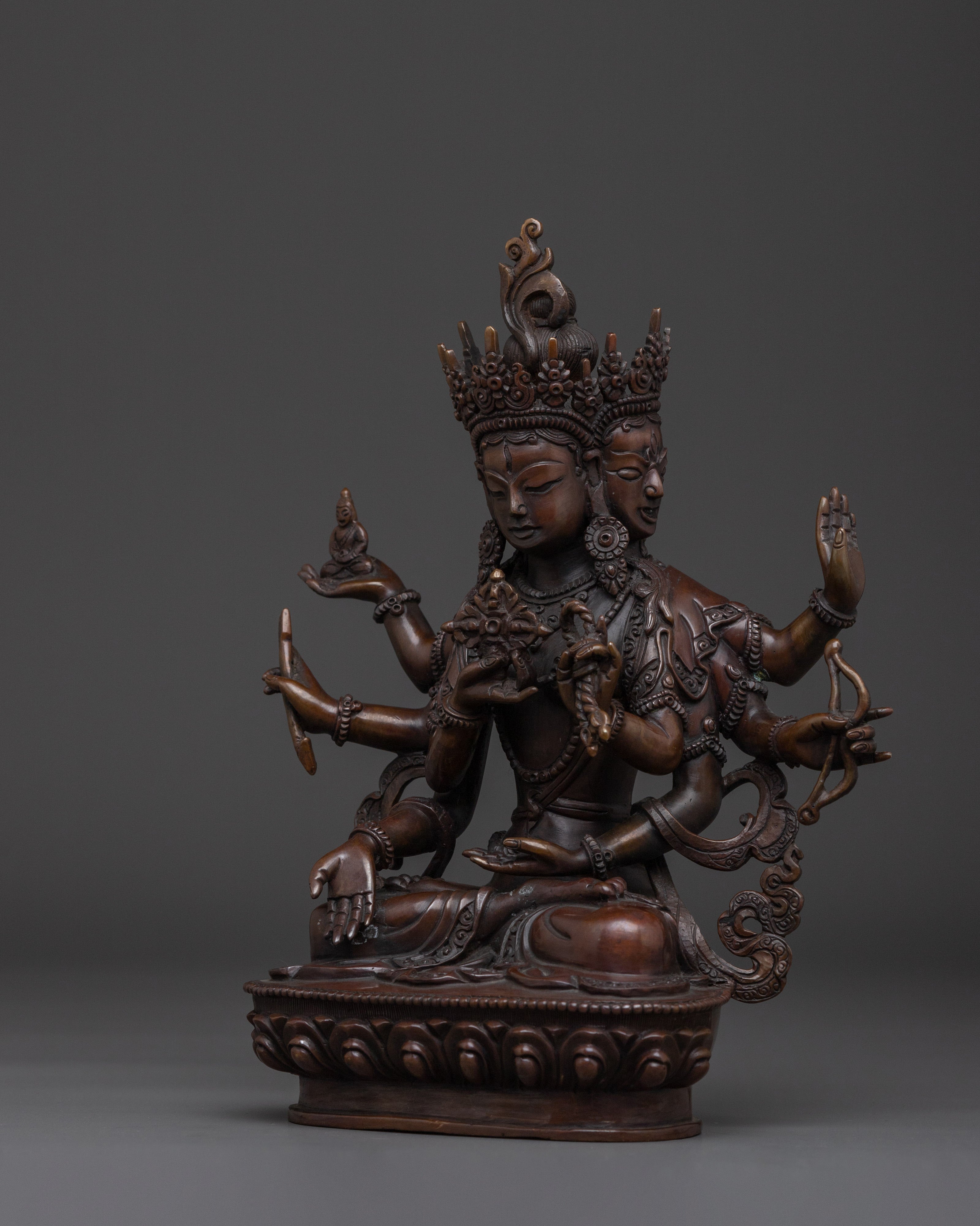 Namgyalma Handcrafted Statue | Tibetan Healing Deity