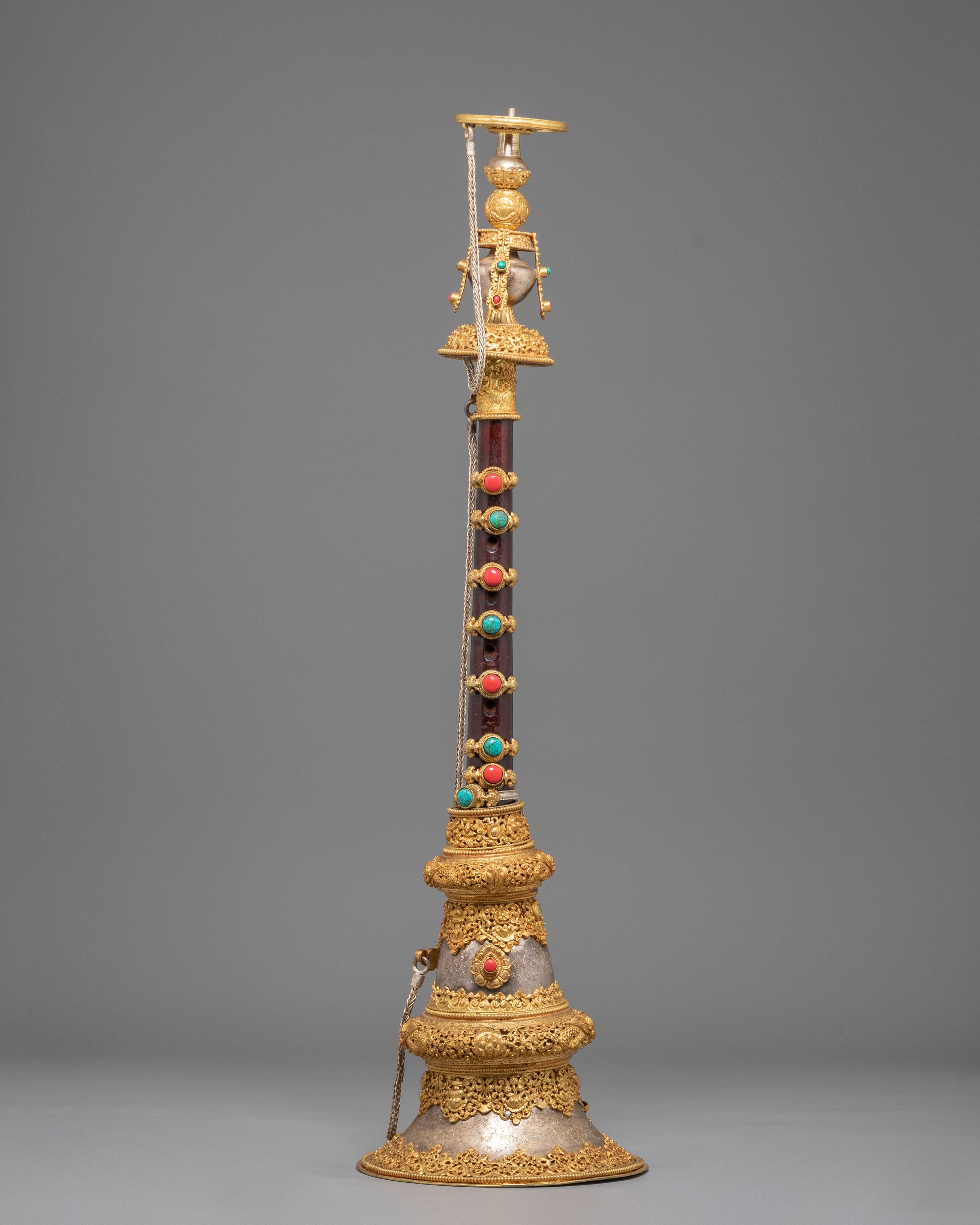 Sacred Buddhist Gyaling | Traditional Buddhist Ceremony Horn