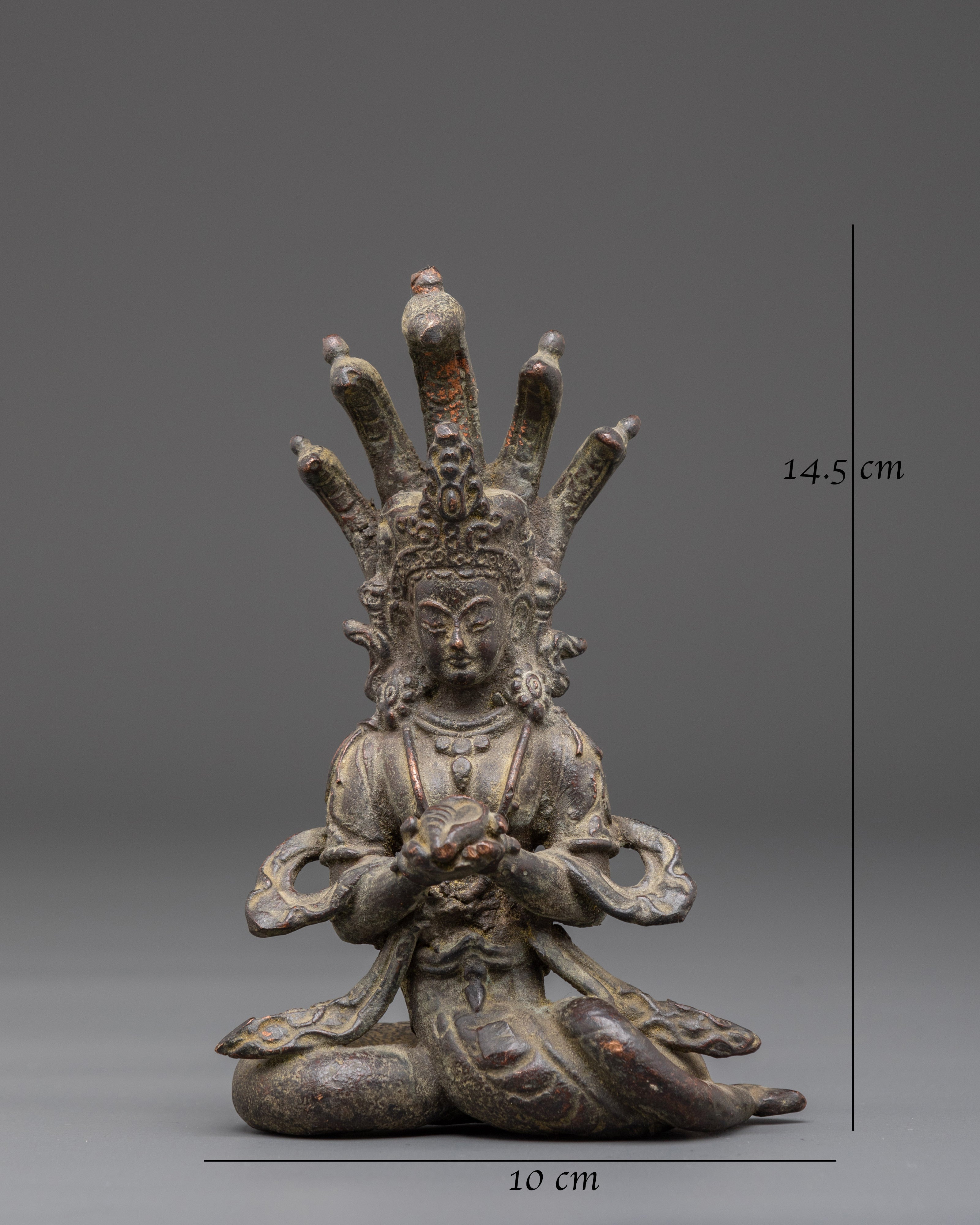Divine Mythical Serpent Deity Naag Kanya | Sacred Serpent Goddess Statue