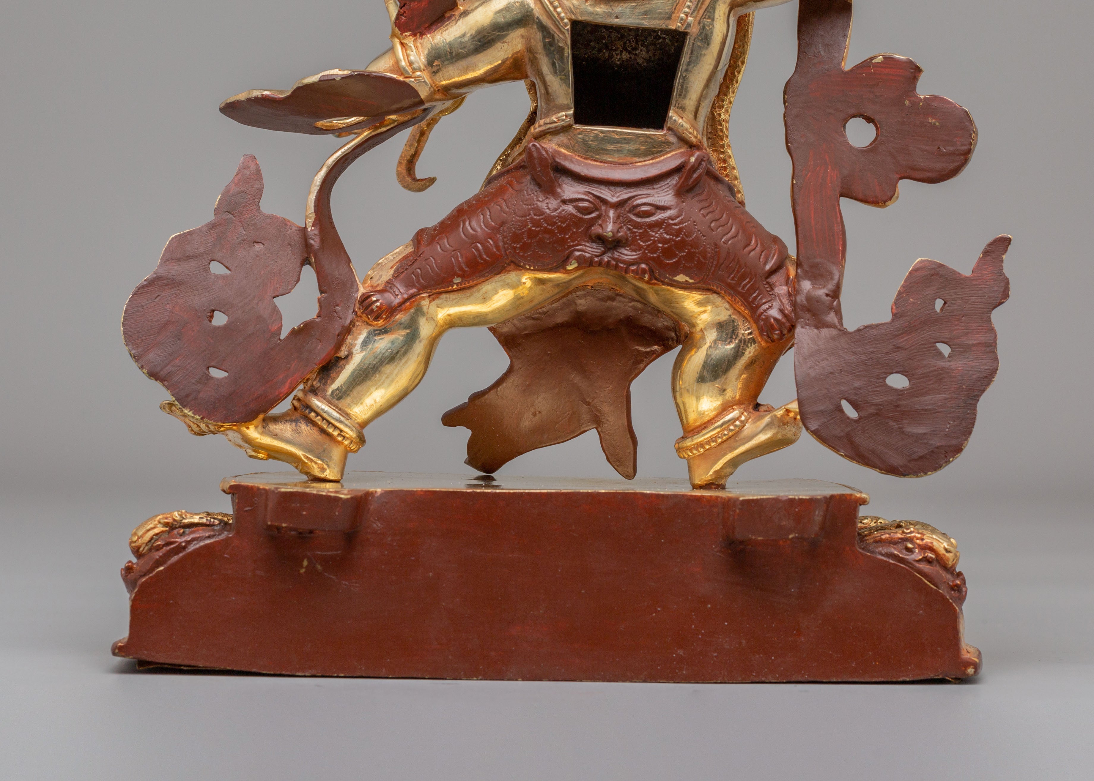 Tibetan Power Deity Vajrapani Statue | Guardian of Dharma