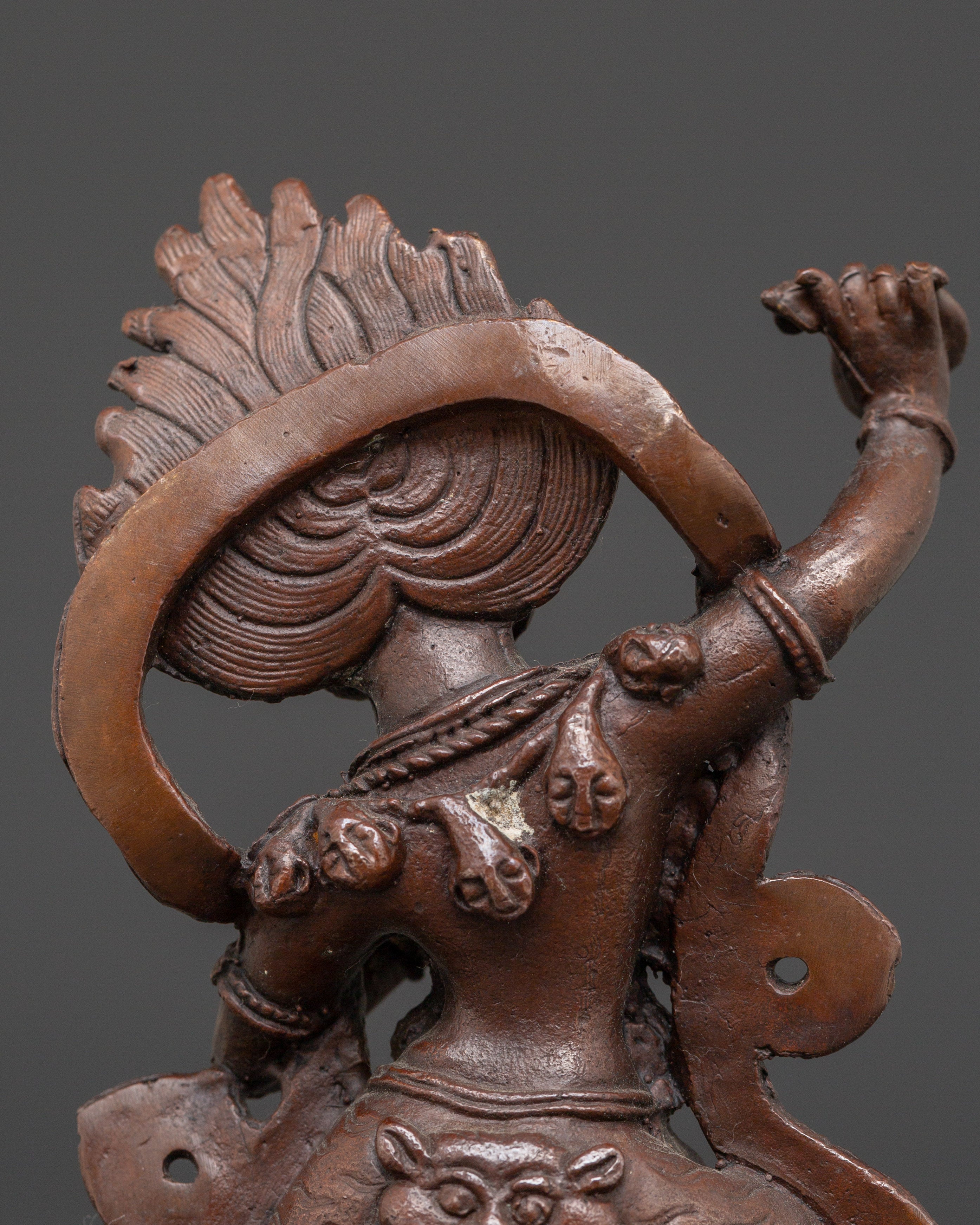 Simhamukha Dakini Statue | Wrathfull Female Deity