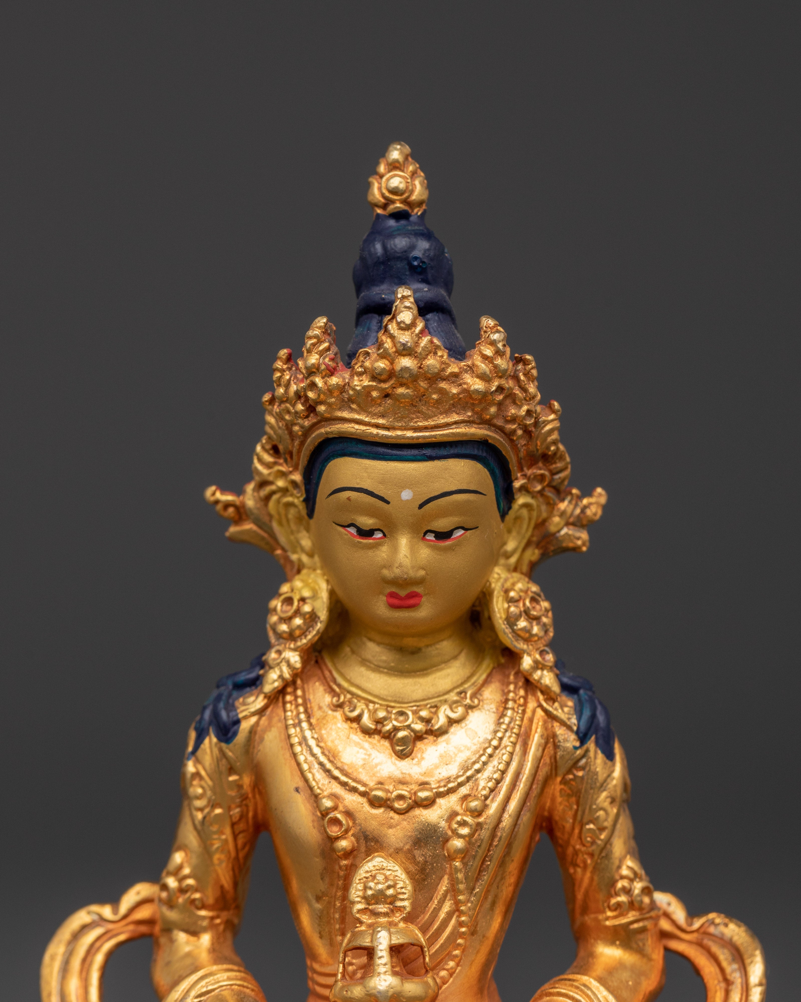 Handcrafted Amitayus Buddha Statue  | Symbol of Longevity and Prosperity