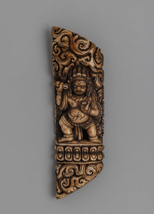 Hand-Carved Mahakala Set | Vajrayana Buddhist Protector Deity