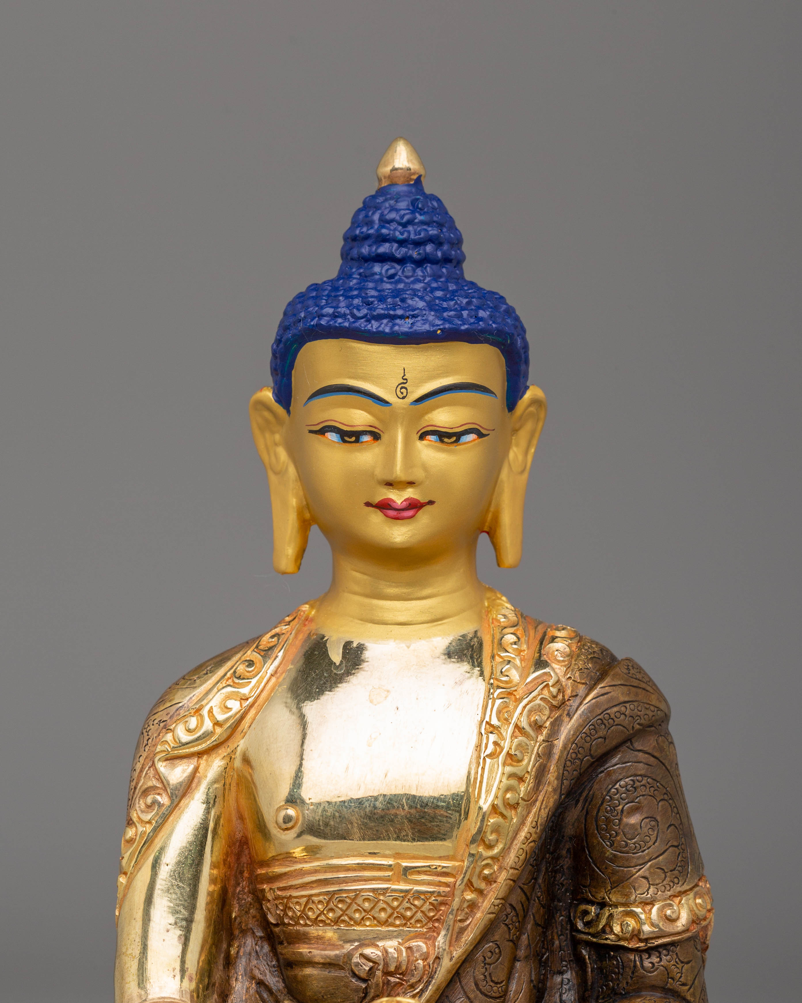 Shakyamuni Buddha Statue | Buddhist Sculpture for Temple & Home Decor