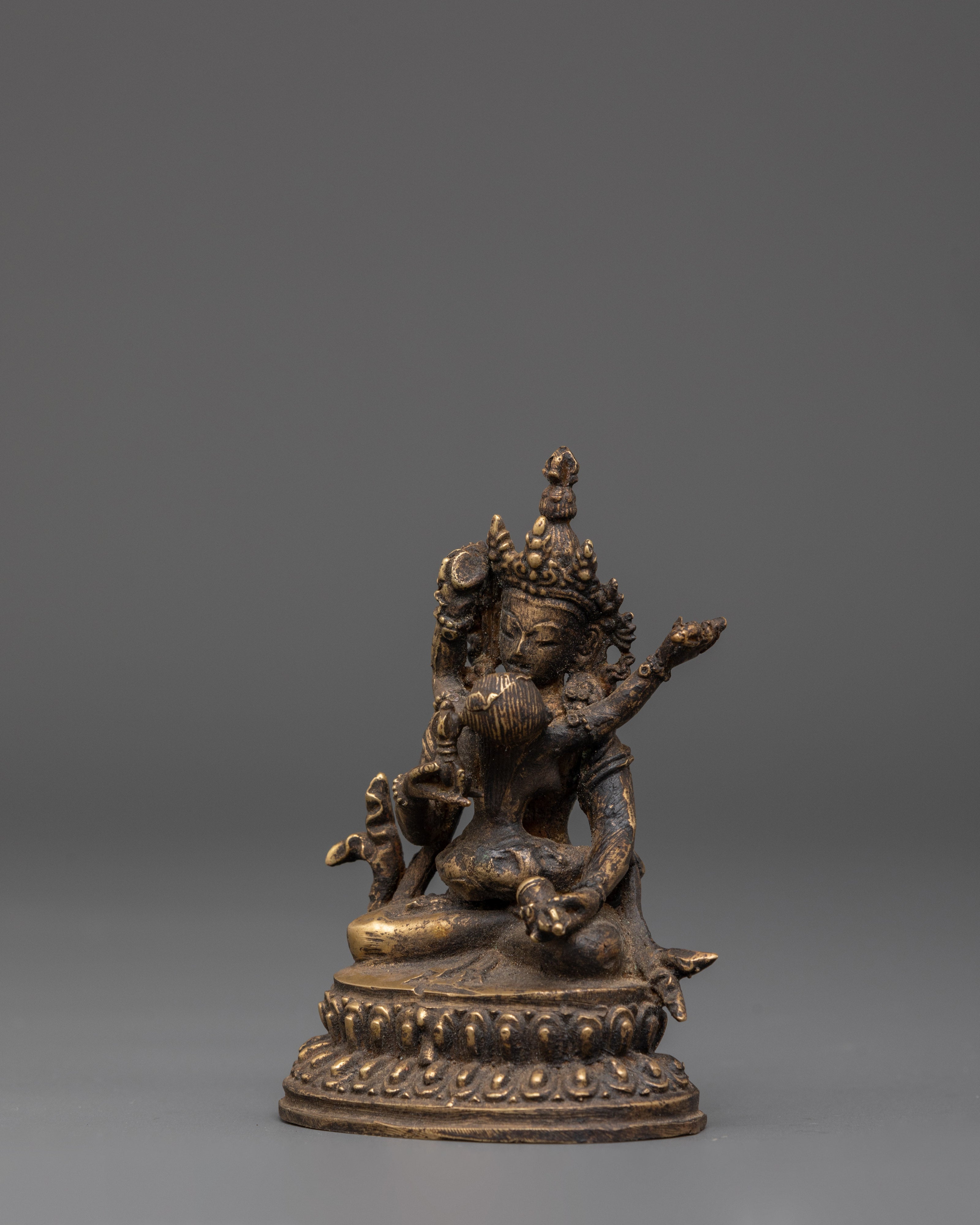 Handcrafted Vajrasattva With Consort | Shrine And Spiritual Decor