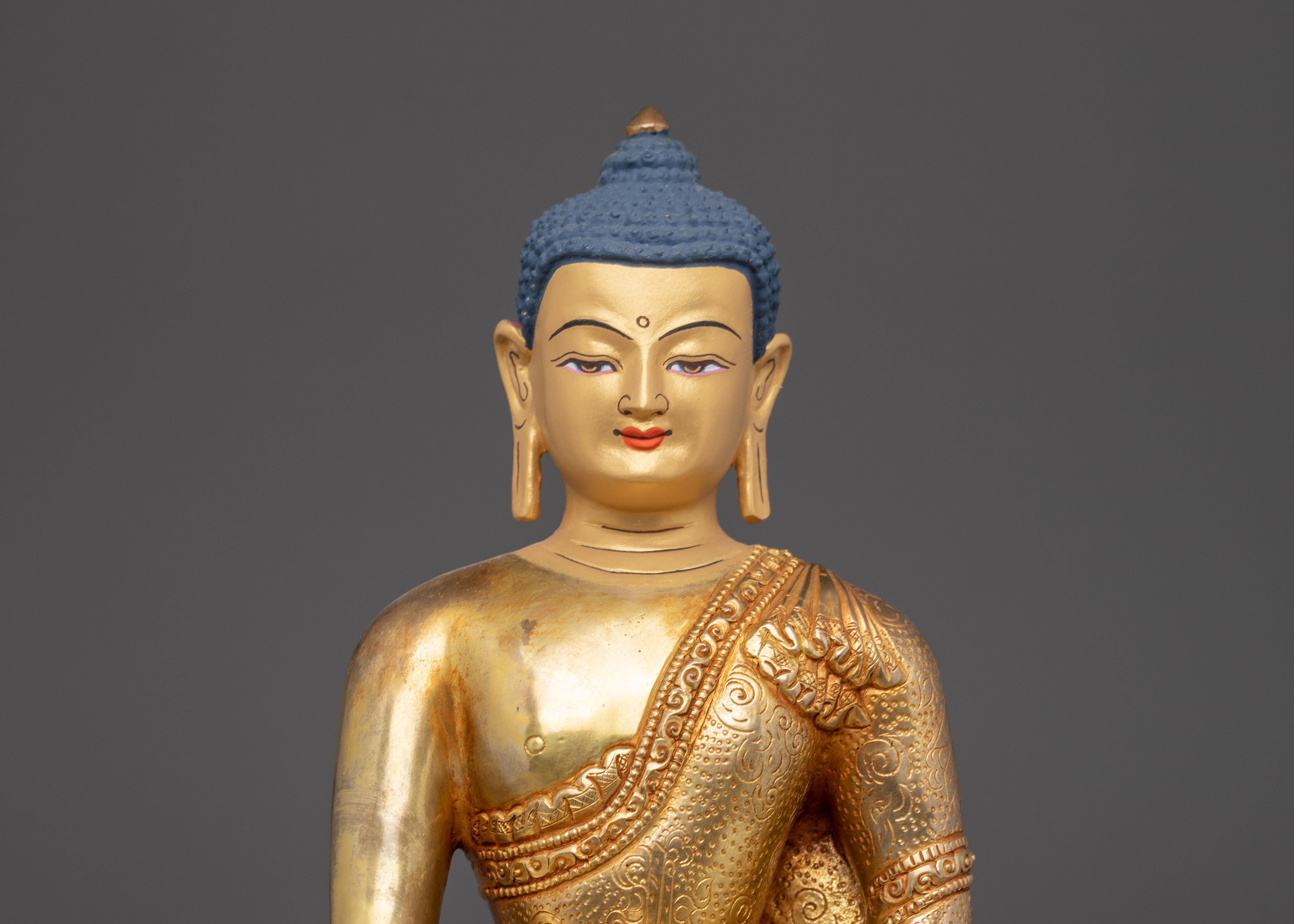 Serene Amitabha Buddha Sculpture | Emblem of Infinite Light
