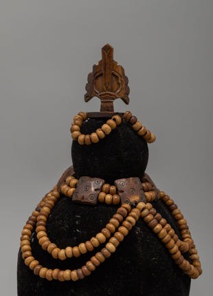 Tibetan Bone Rugen (Rus-Gyan) | Sacred Ritual Adornment Set