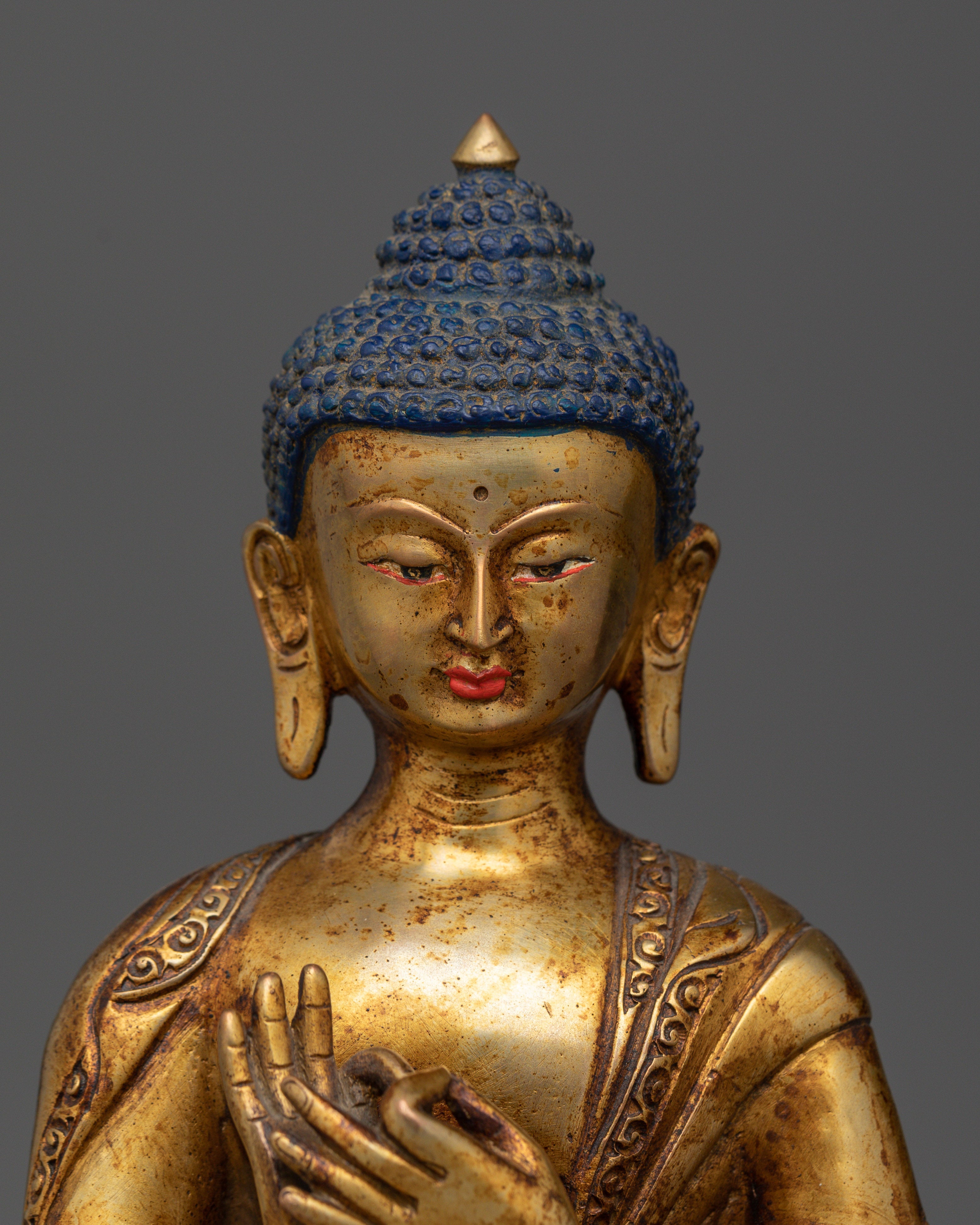 antique-vairocana-gold-gilded