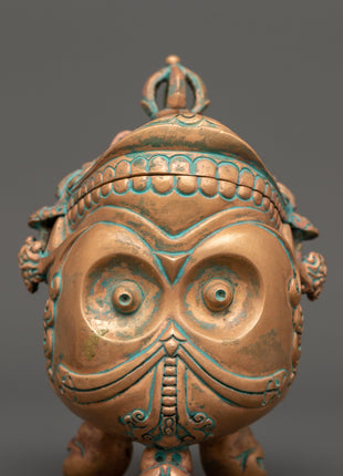 Copper Kapala | Tibetan Ritual Skull Bowl