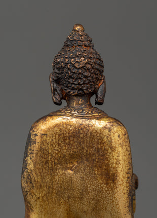 Dipankara Enlightened Deity Statue | Buddha of Light and Wisdom
