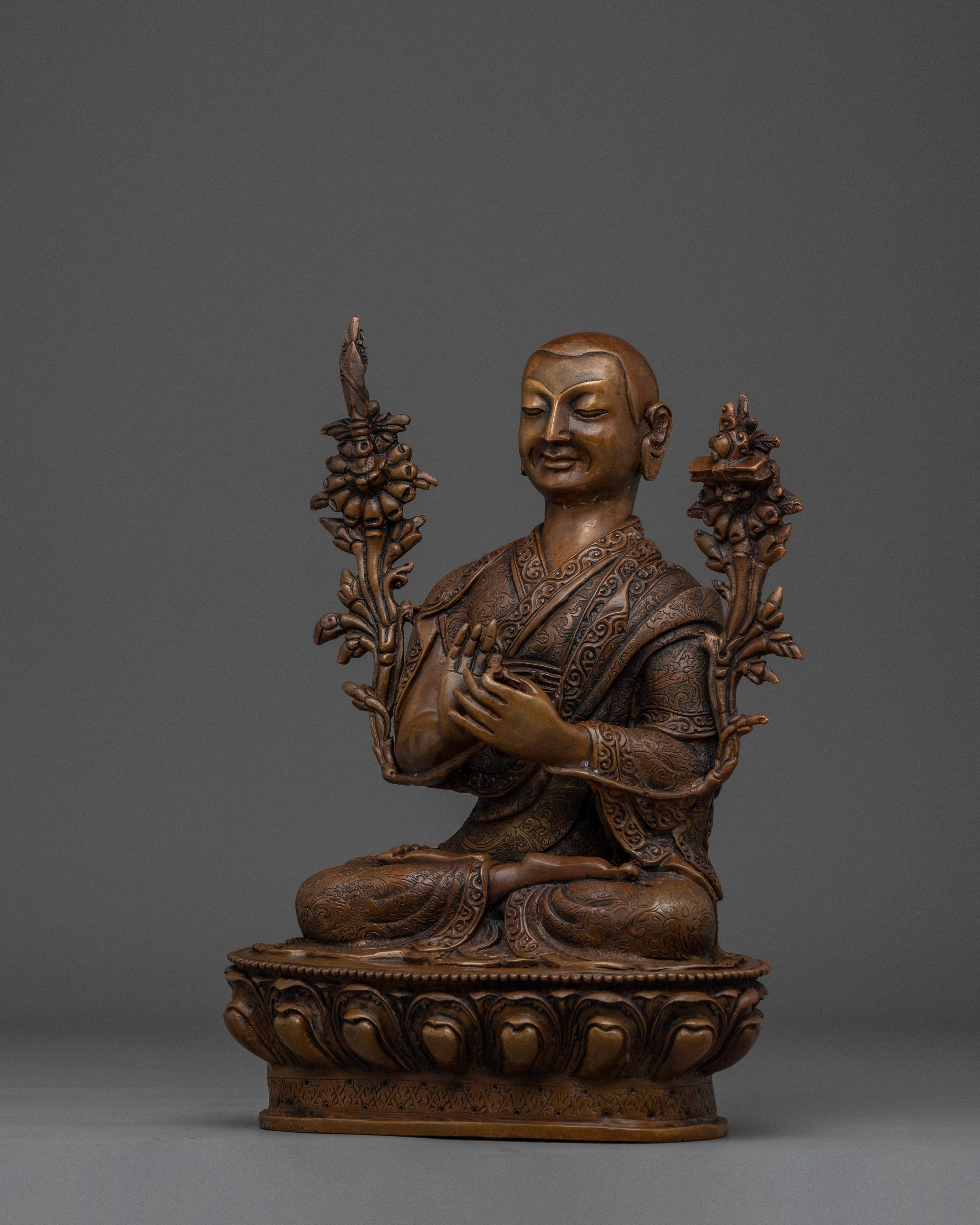 Enlightened Master Tsongkhapa Set | Disciples Statue
