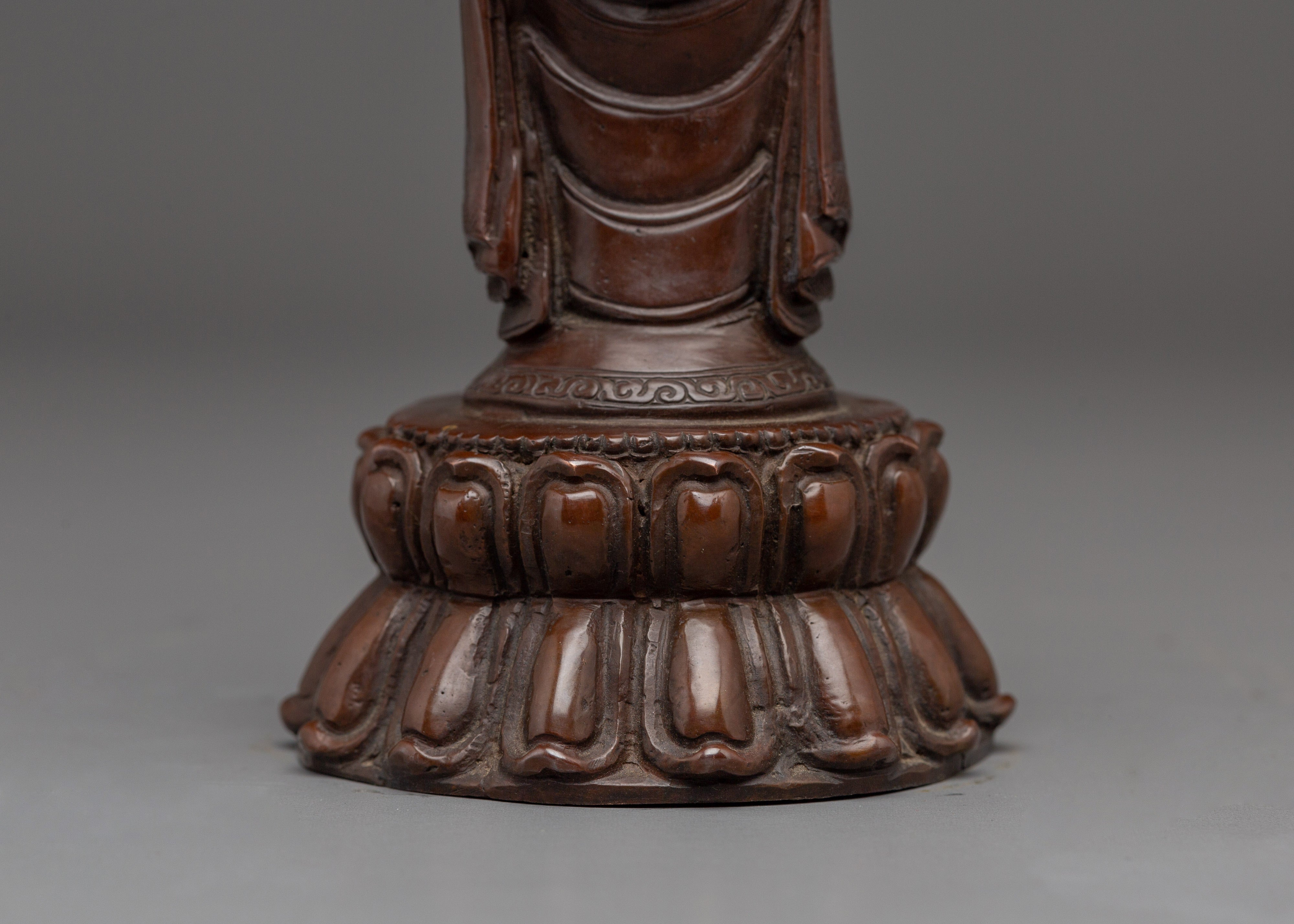 Handcrafted Little Buddha Statue | Meditation Sculpture for Home Altar