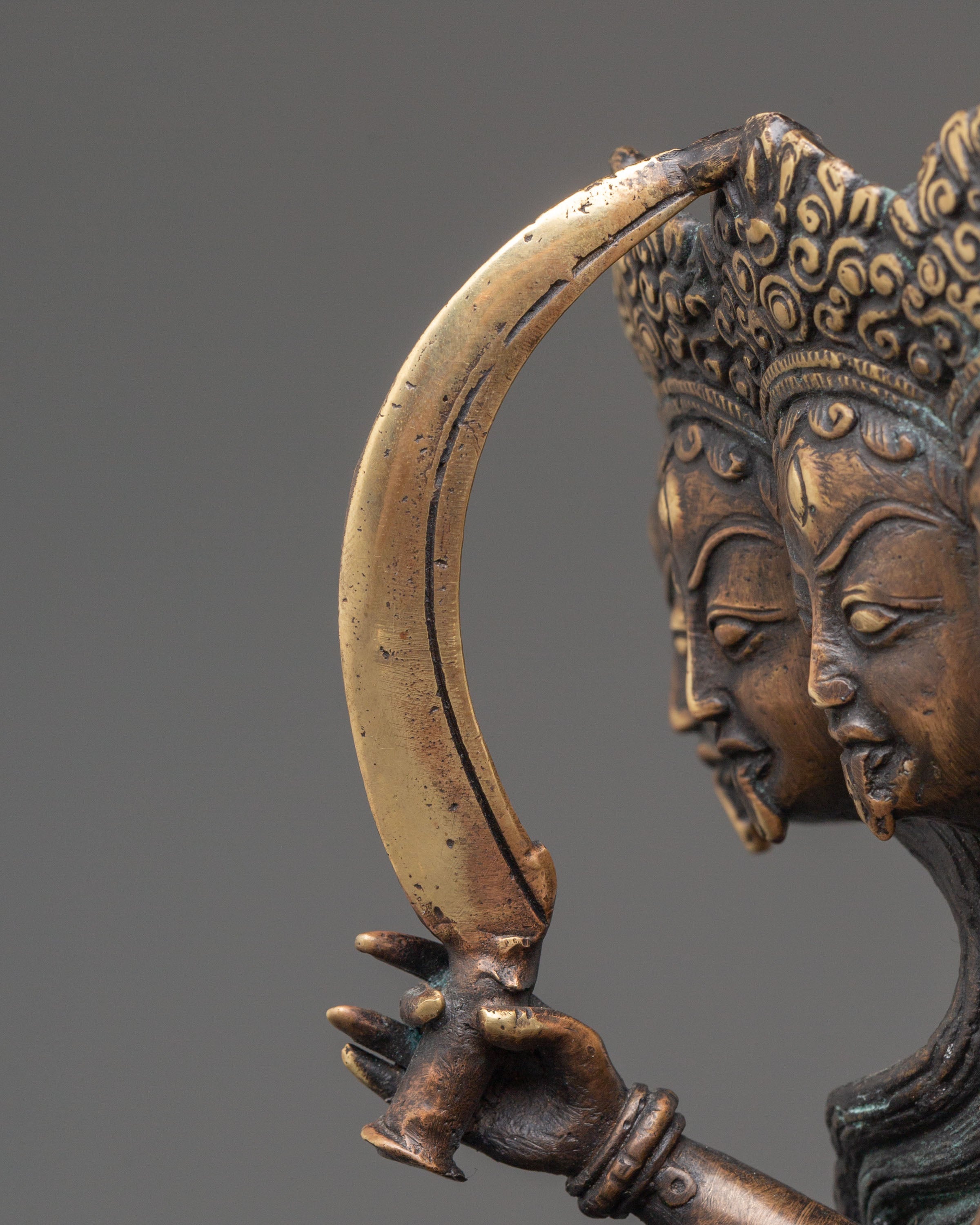 Mahakali Hindu Goddess Statue | Idol for Spiritual Power and Protection