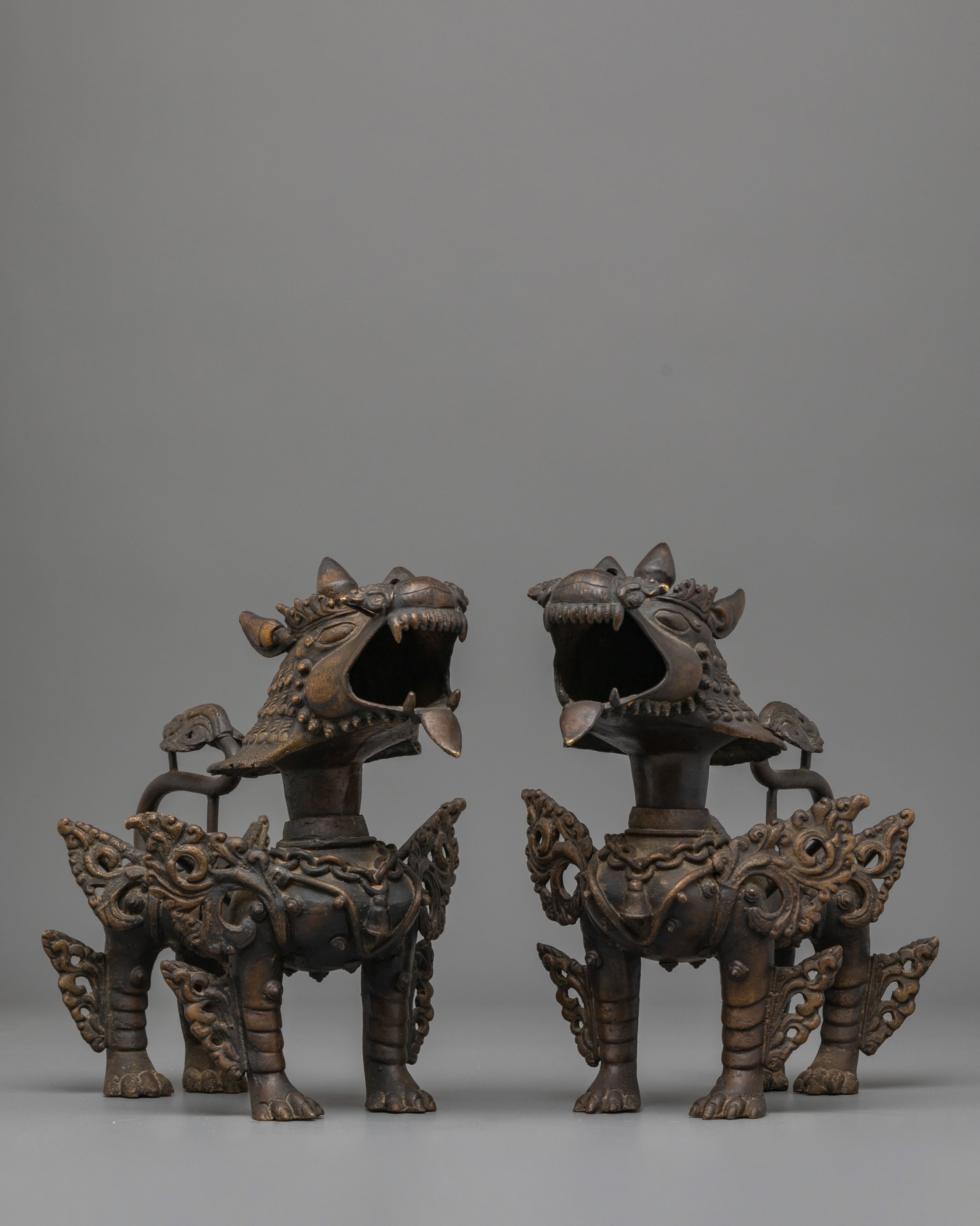 Guardian Tibetan Lion Set
