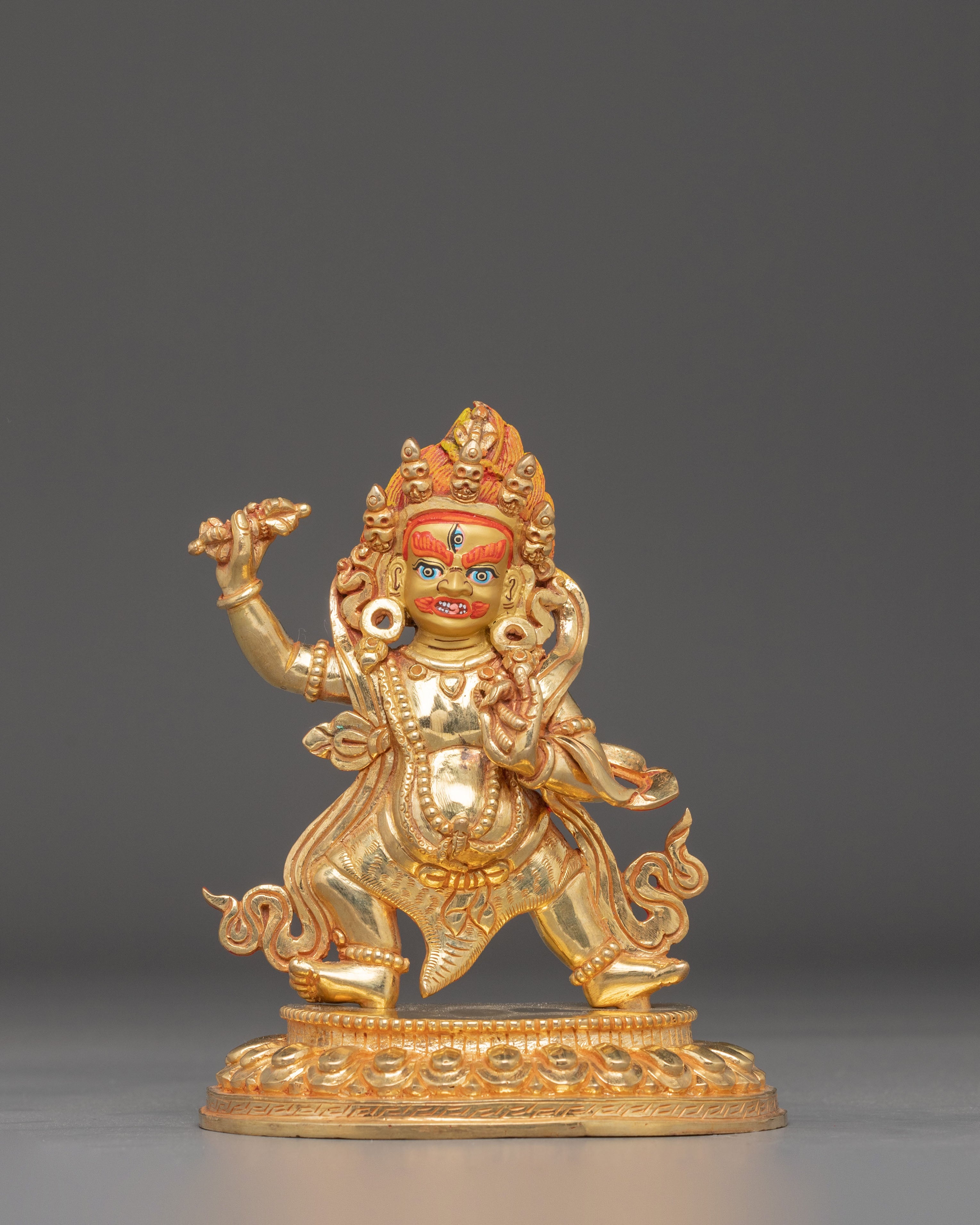Wrathful Bodhisattva Vajrapani Statue | Powerful Buddha for Protection and Strength