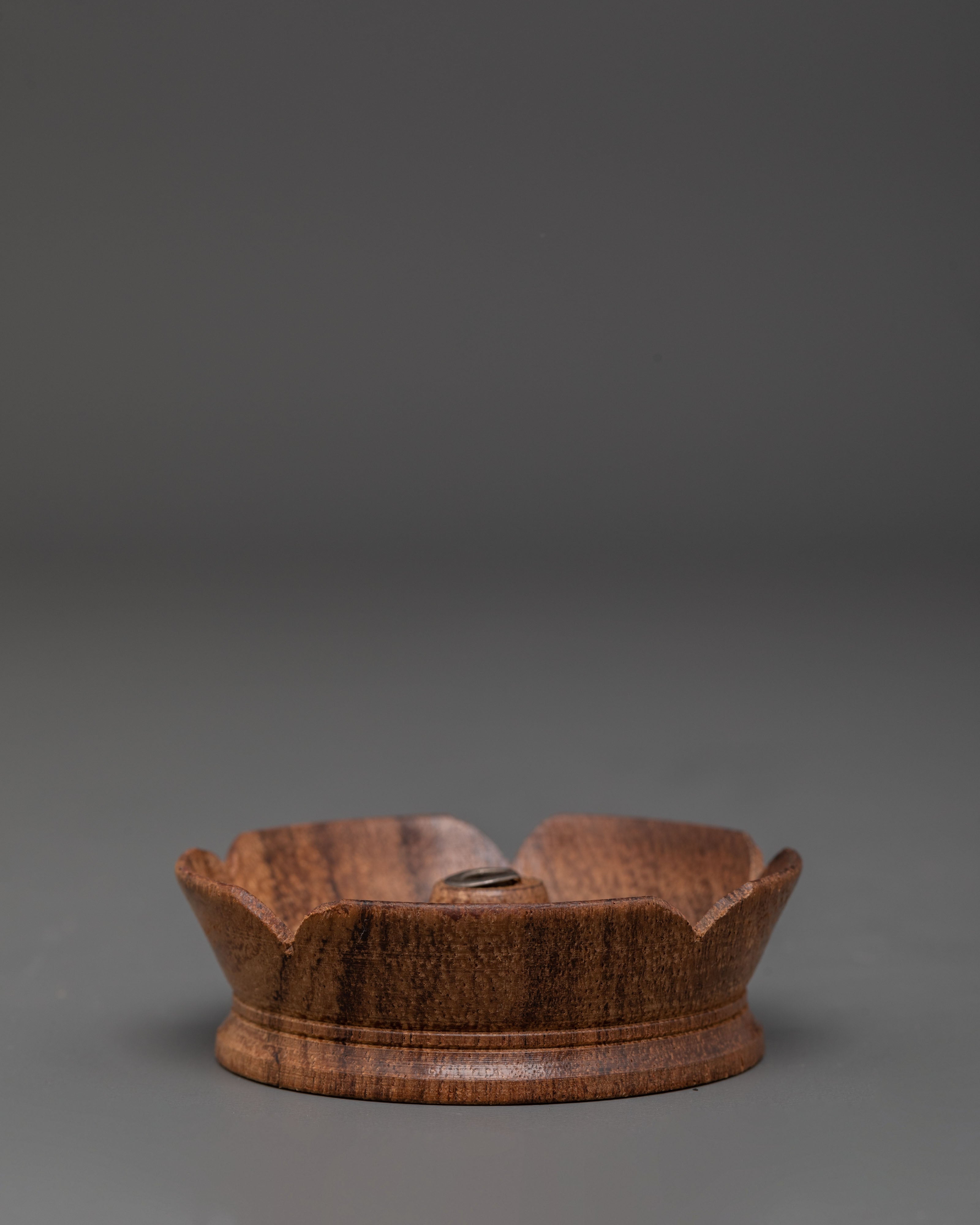 Handmade Wooden Incense Holder for Altar