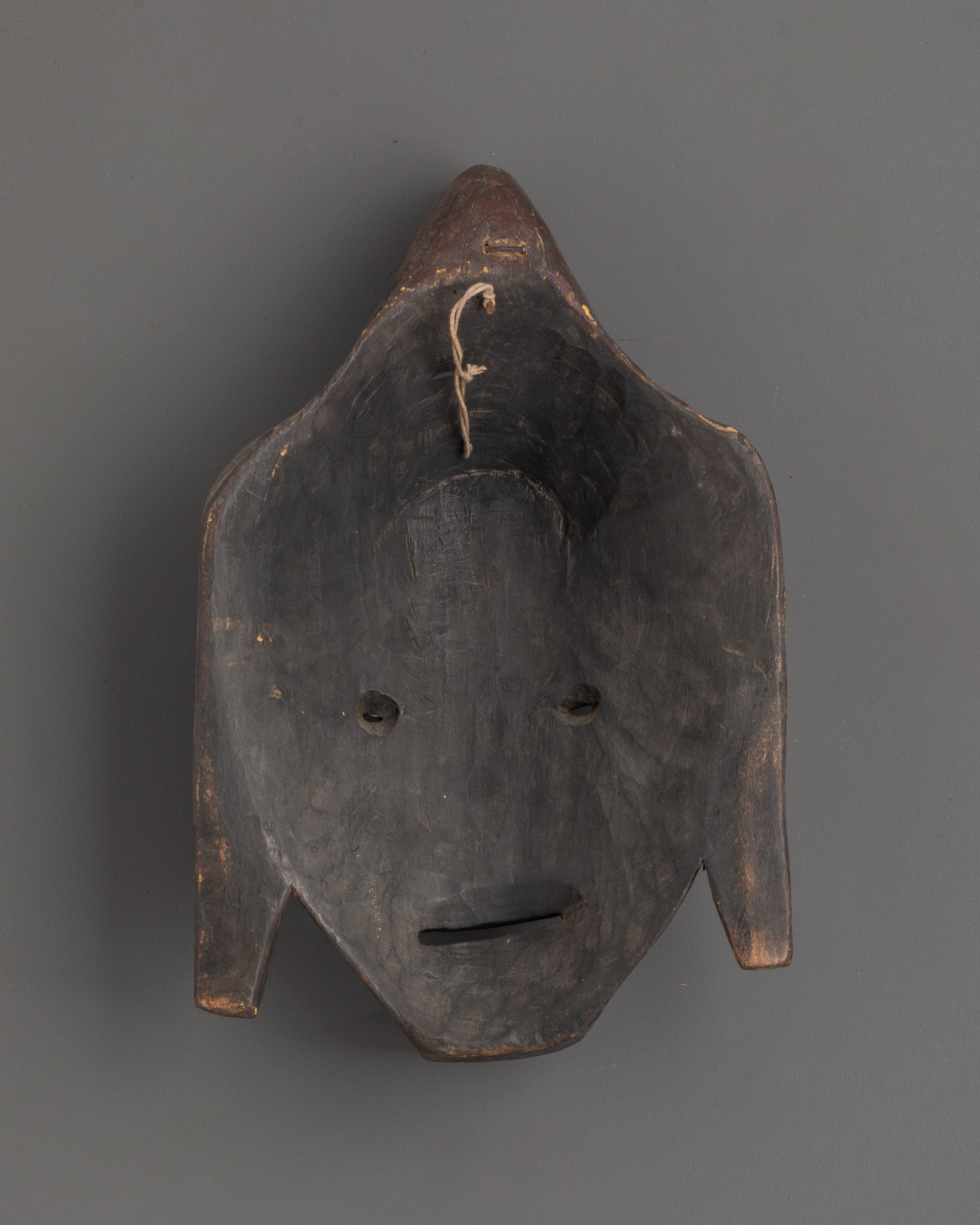 Buddhist Master Mask Wall Hanging | Hand-Carved Himalayan Buddhist Wall Decor