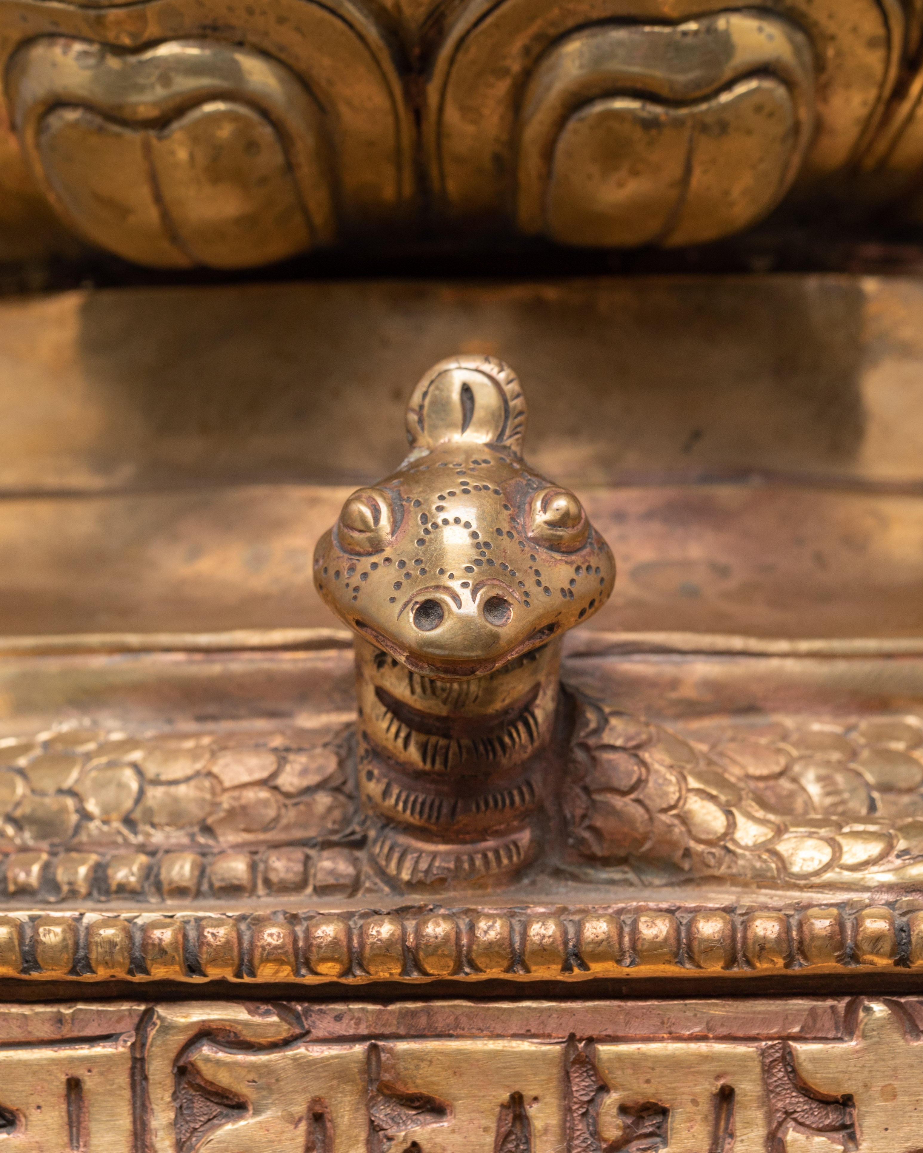Five Dhyani Buddhas Stupa | Tibetan Temple Stupa