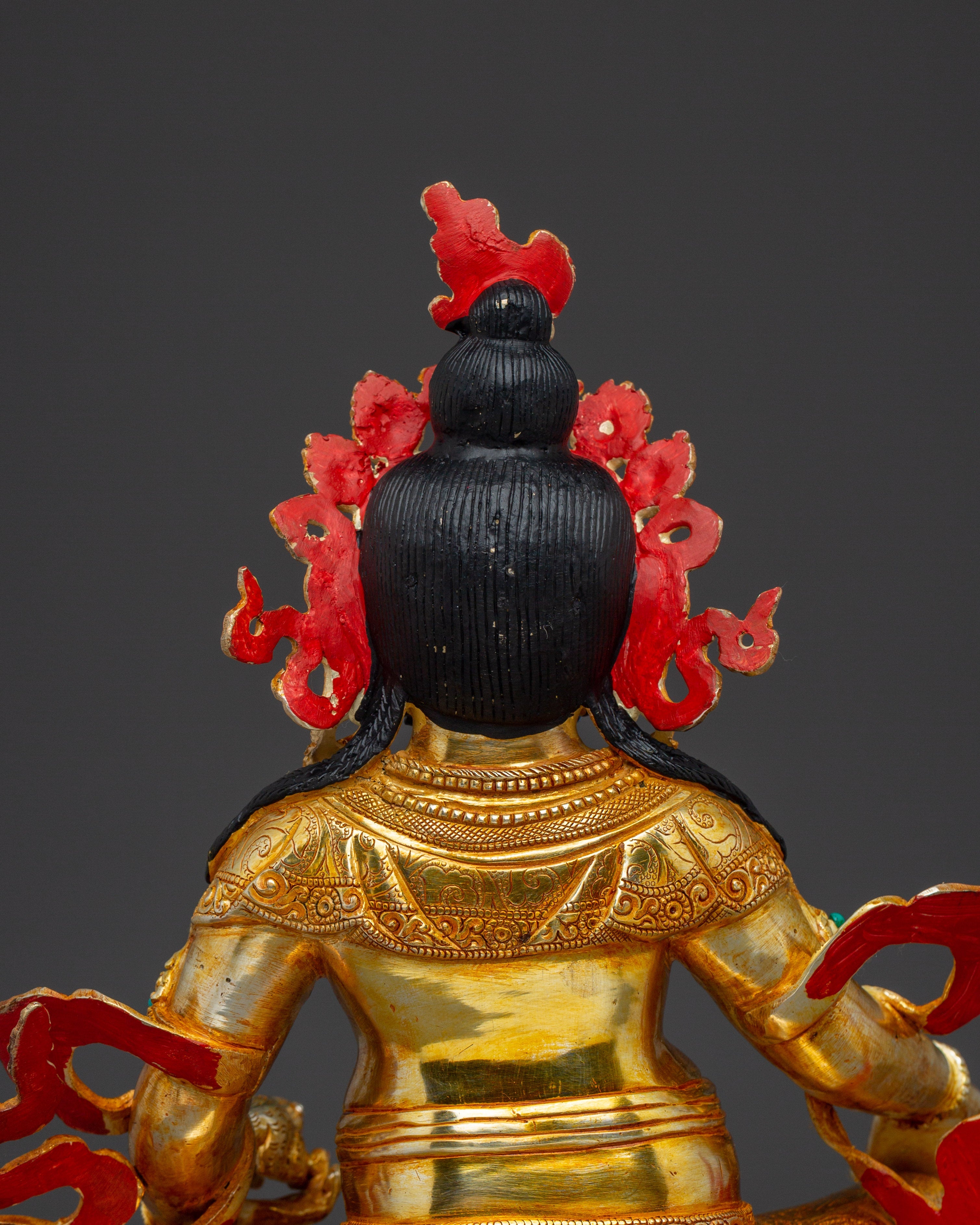 Mightly Wealth Deity Dzambhala Statue | Guardian of Prosperity