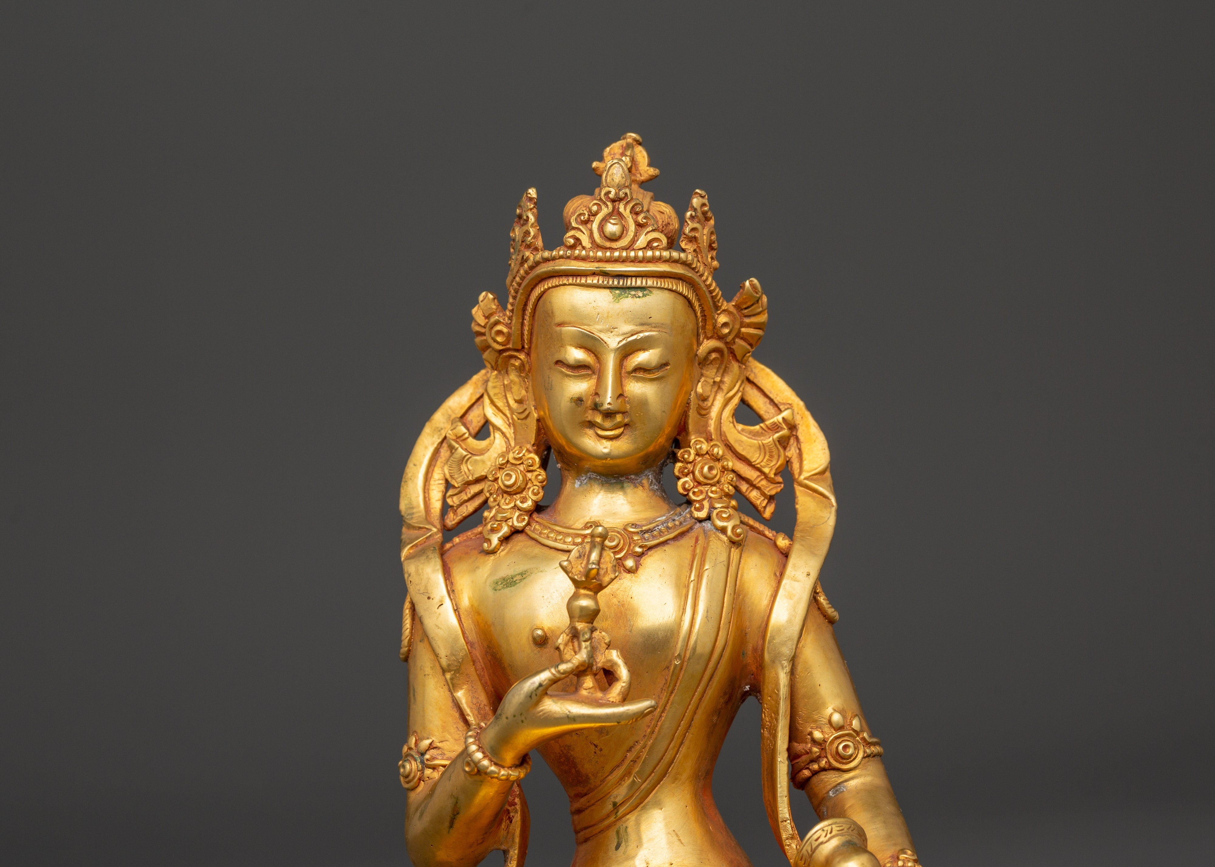 Elegant Vajrasattva Statue | 19cm Spiritual Decor