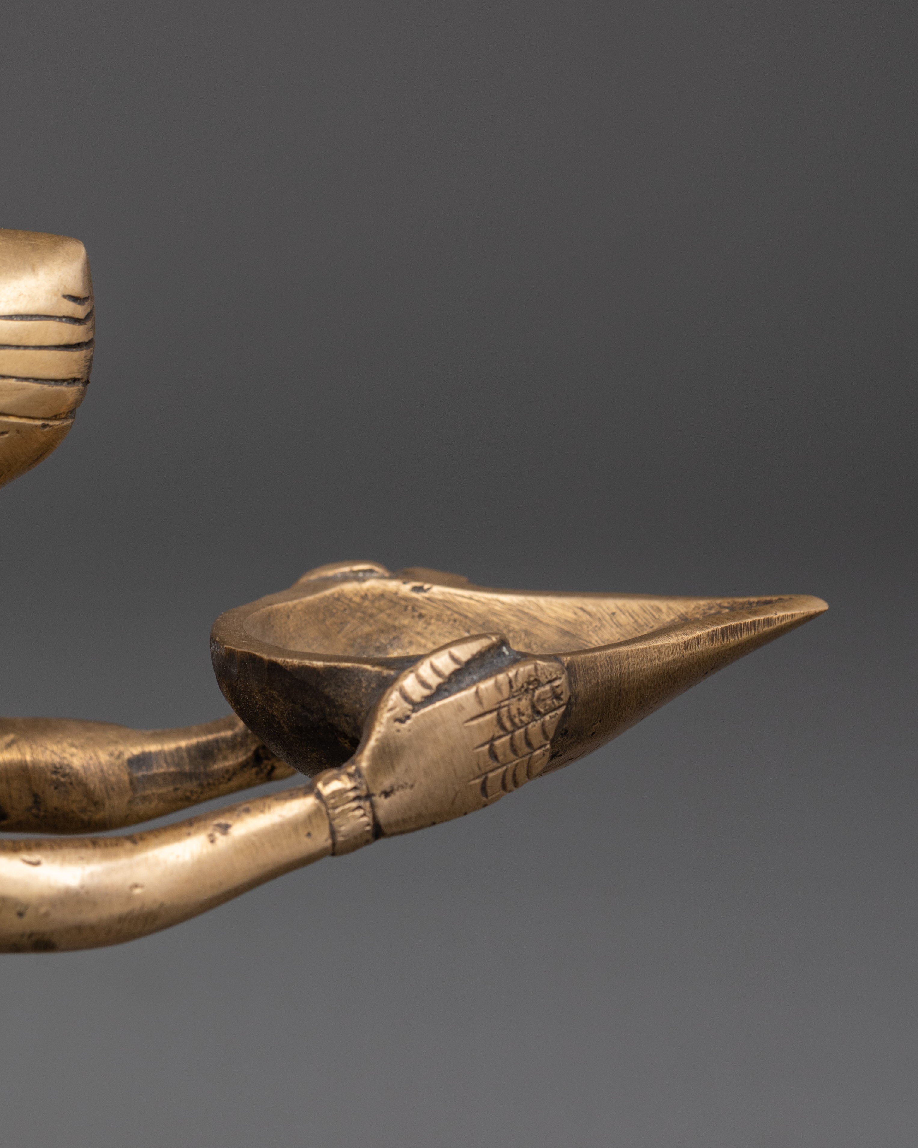 Spiritual Mouse Figurine | Handcrafted Brass Mouse Sculpture