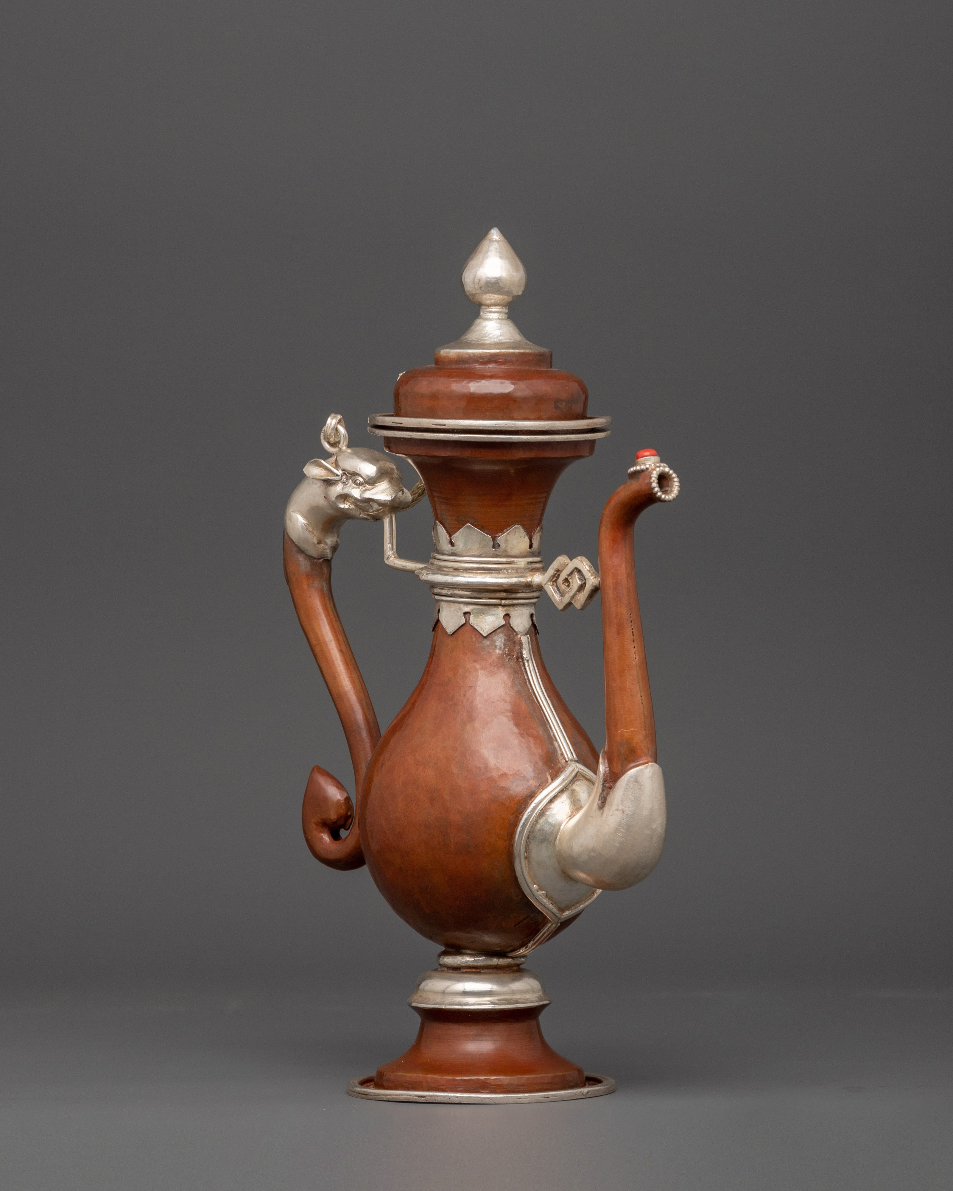Traditional Bhumba Ritual Vase | Tibetan Buddhist Water Offering Vase