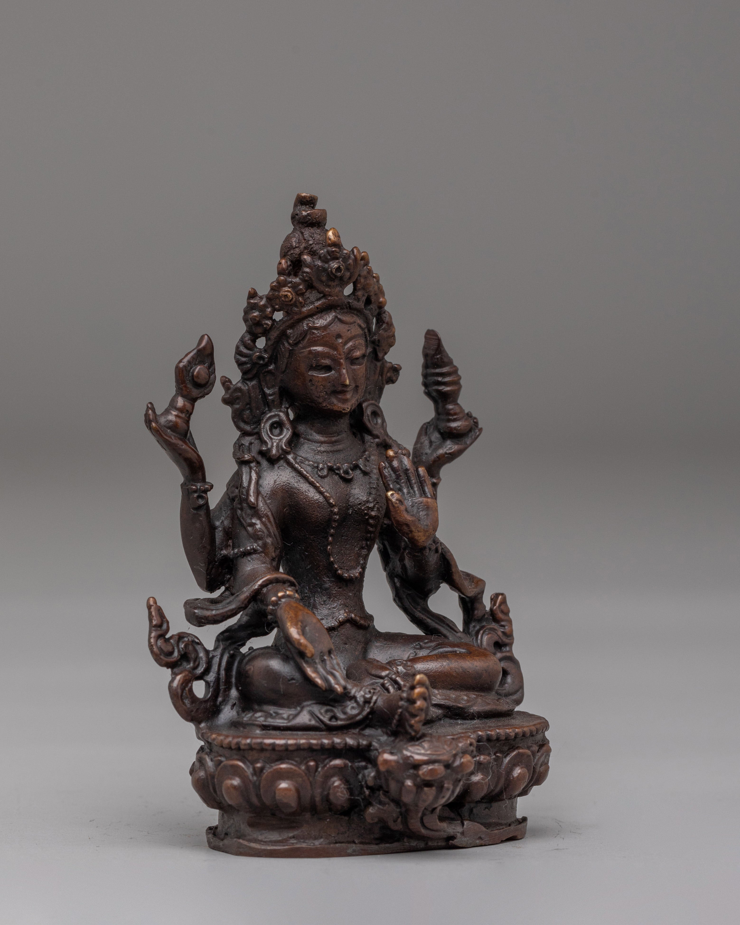 Divine Laxmi Goddess Statue | Hindu Deity Figurine