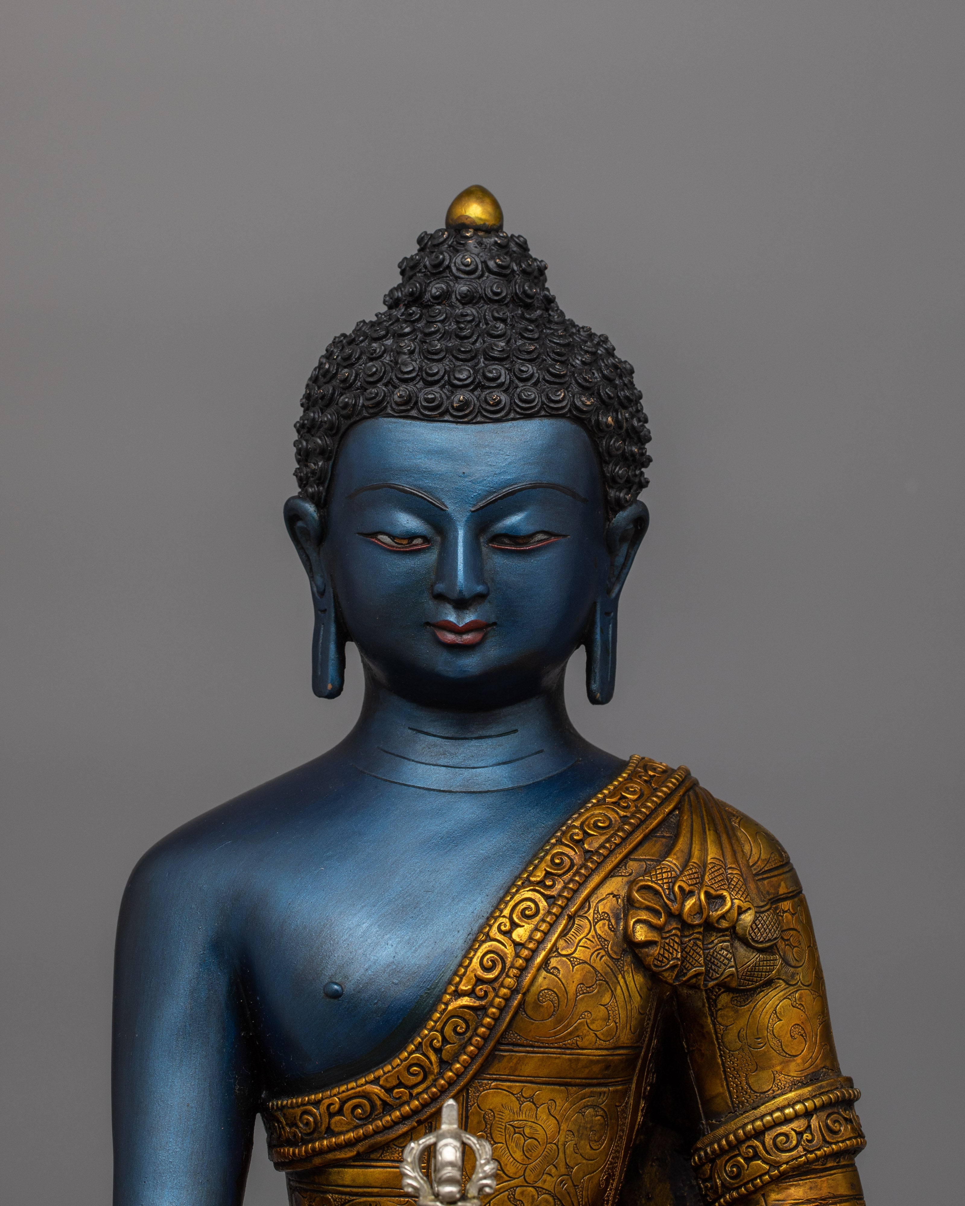 Handcrafted Tibetan Mitrugpa Figurine | The Immovable Protector