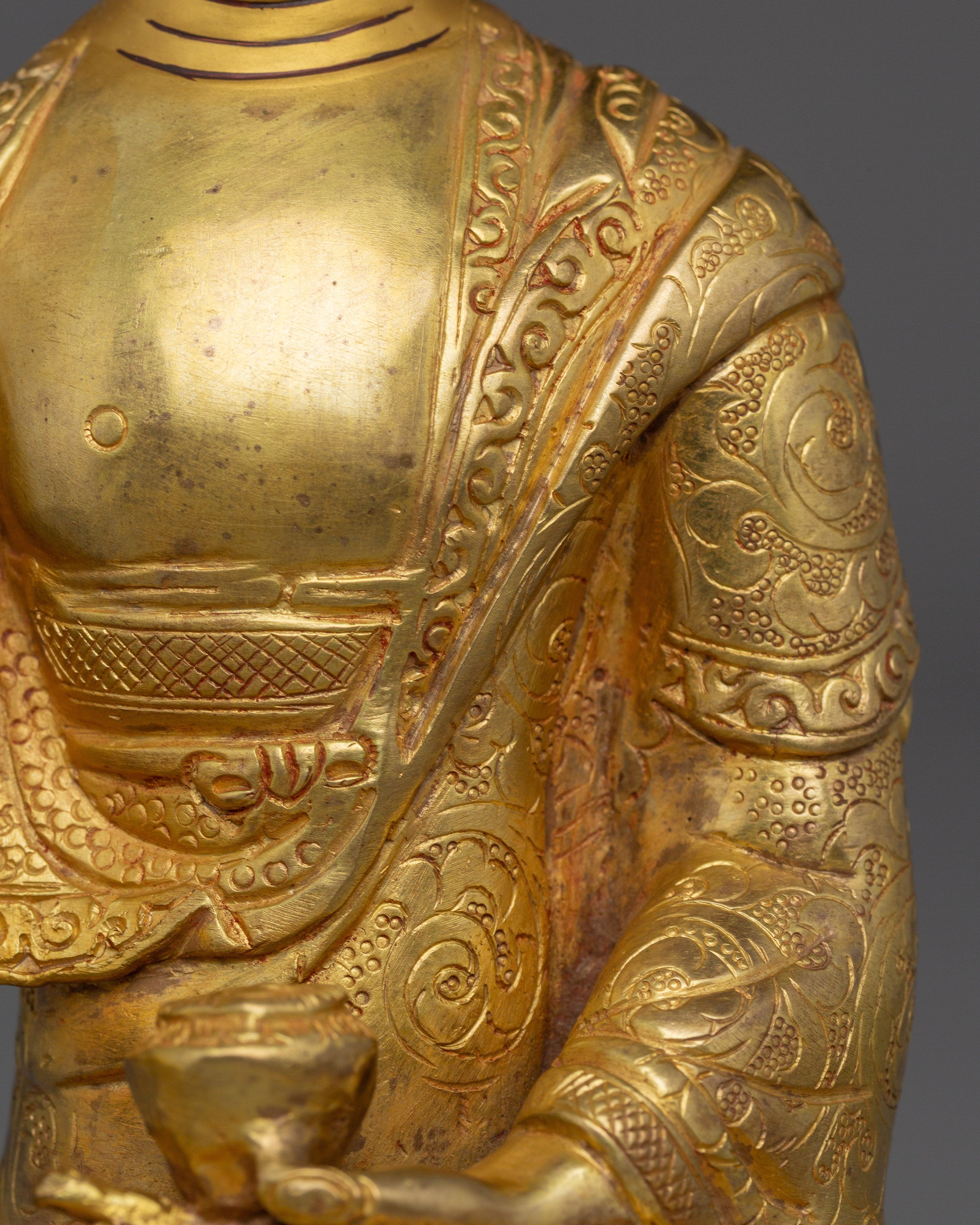 Shakyamuni Buddha Spiritual Figure Statue | Meditation and Blessing Decor
