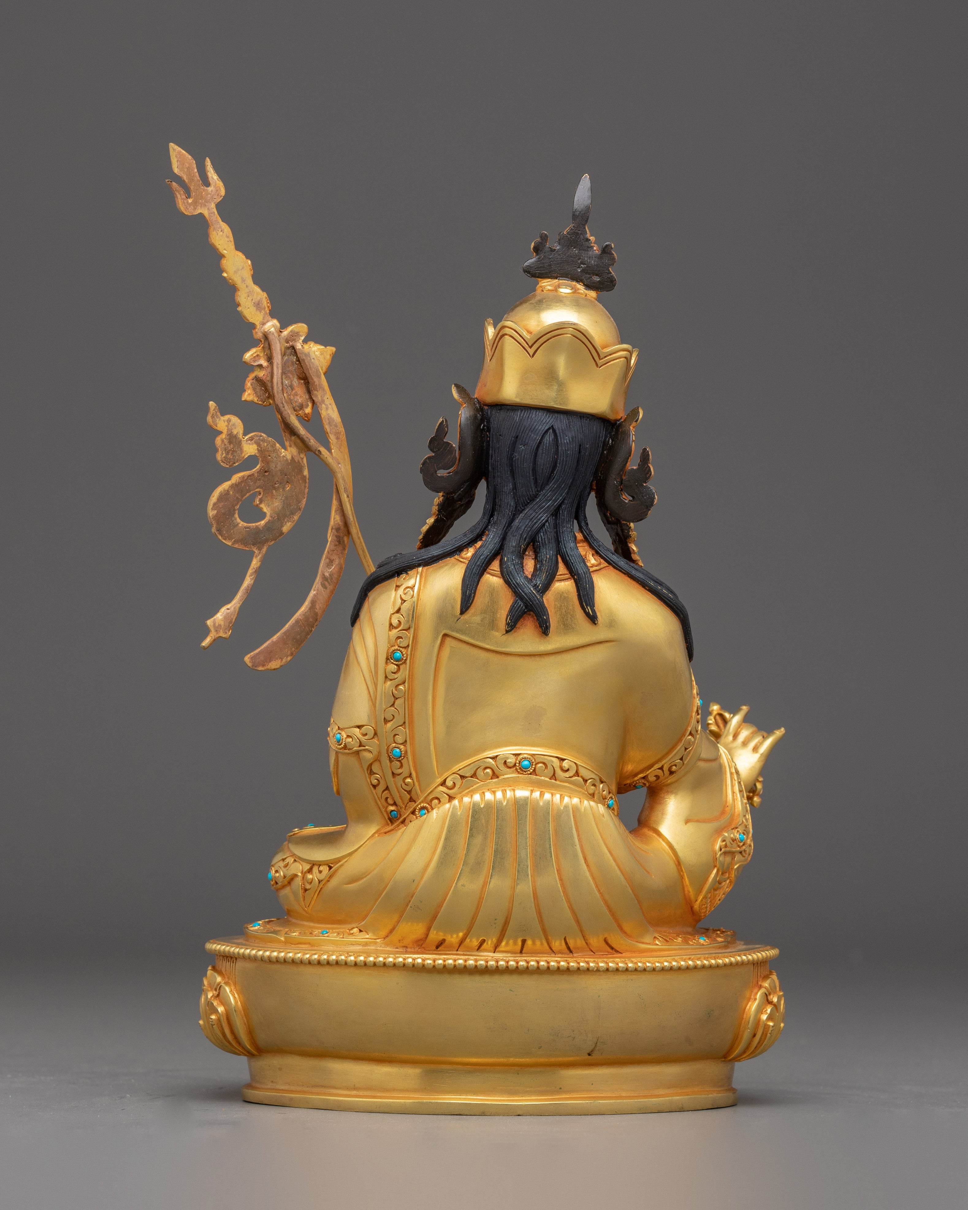 Golden Guru Padmasambhava Statue | Discover Enlightenment